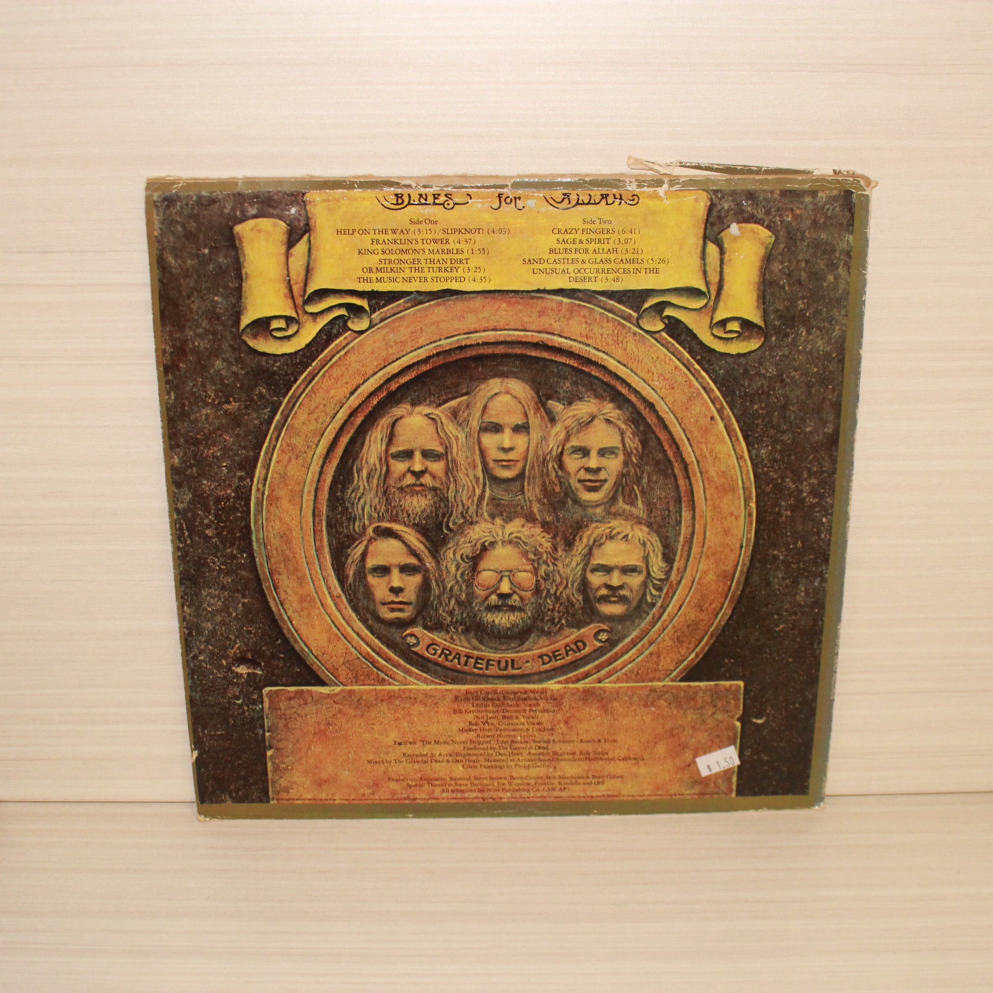 The Grateful Dead : Blues For Allah (LP,Album,Reissue)