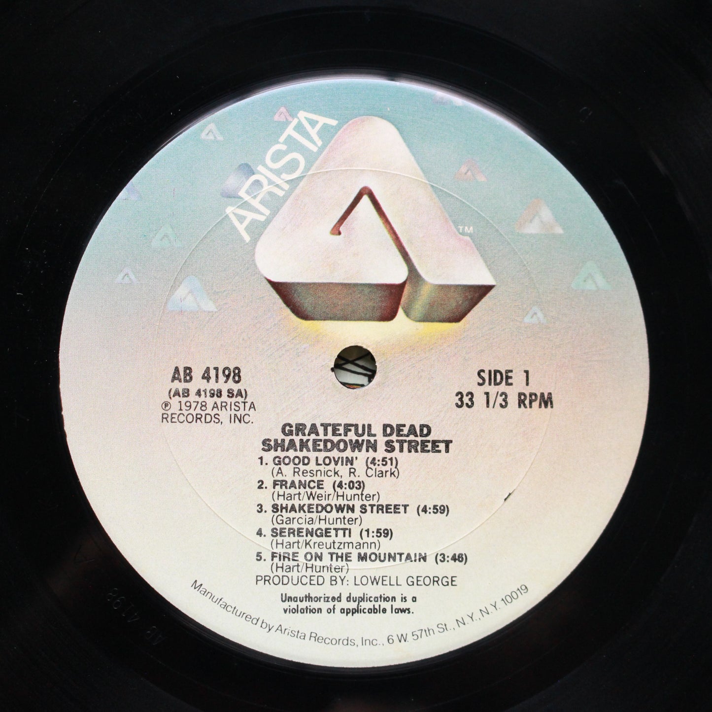 The Grateful Dead : Shakedown Street (LP,Album)