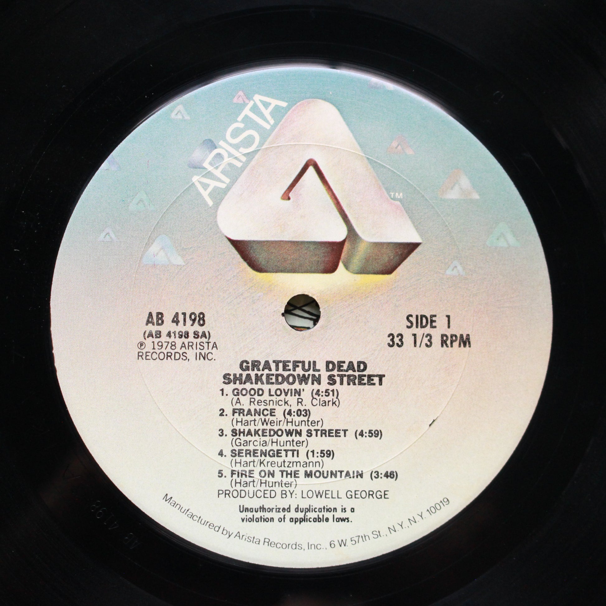 The Grateful Dead : Shakedown Street (LP,Album)