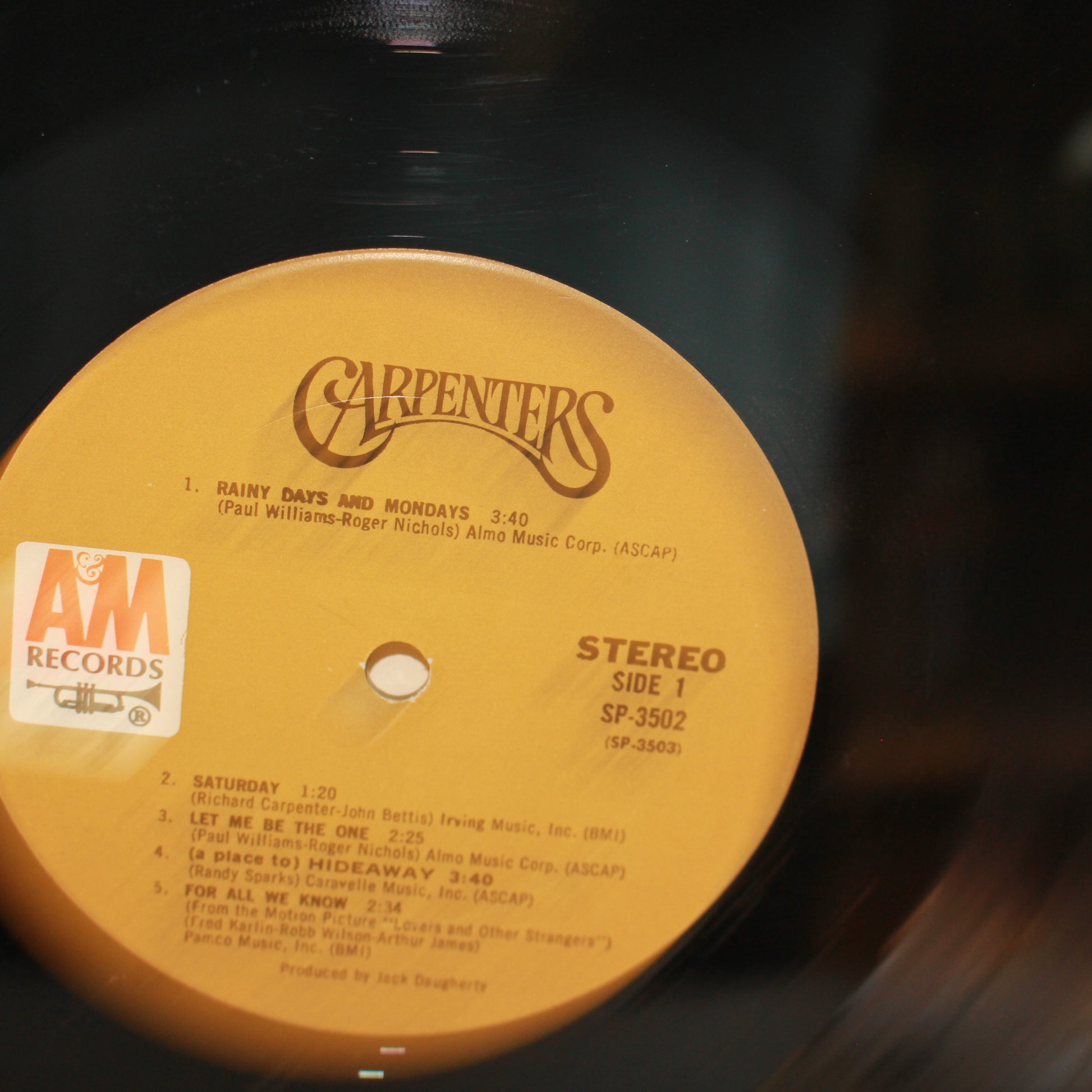 Carpenters : Carpenters (LP,Album,Stereo)