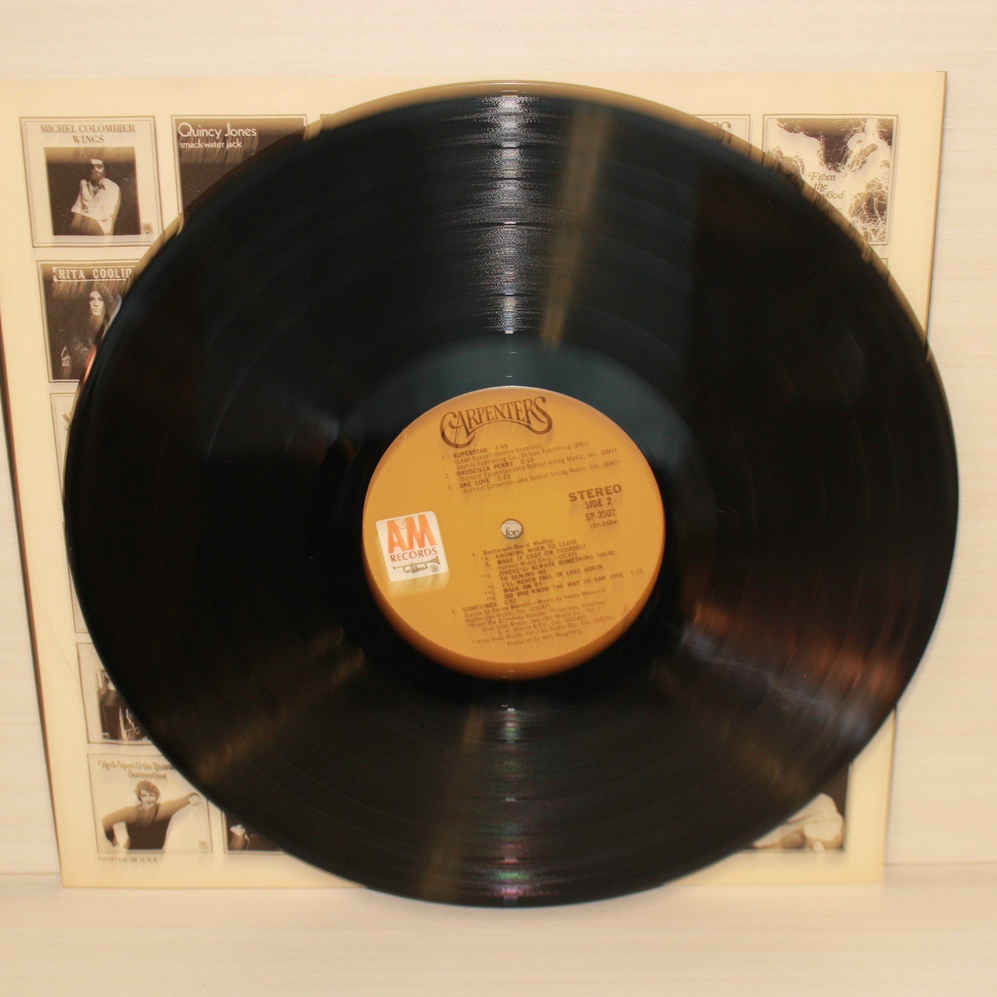 Carpenters : Carpenters (LP,Album,Stereo)