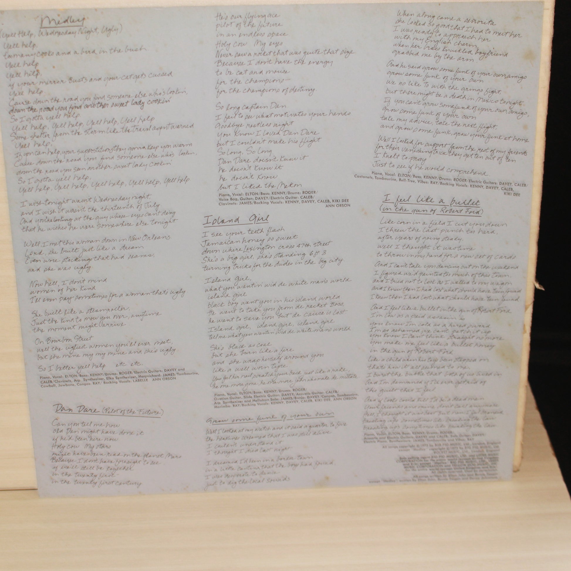 Elton John : Rock Of The Westies (LP,Album)