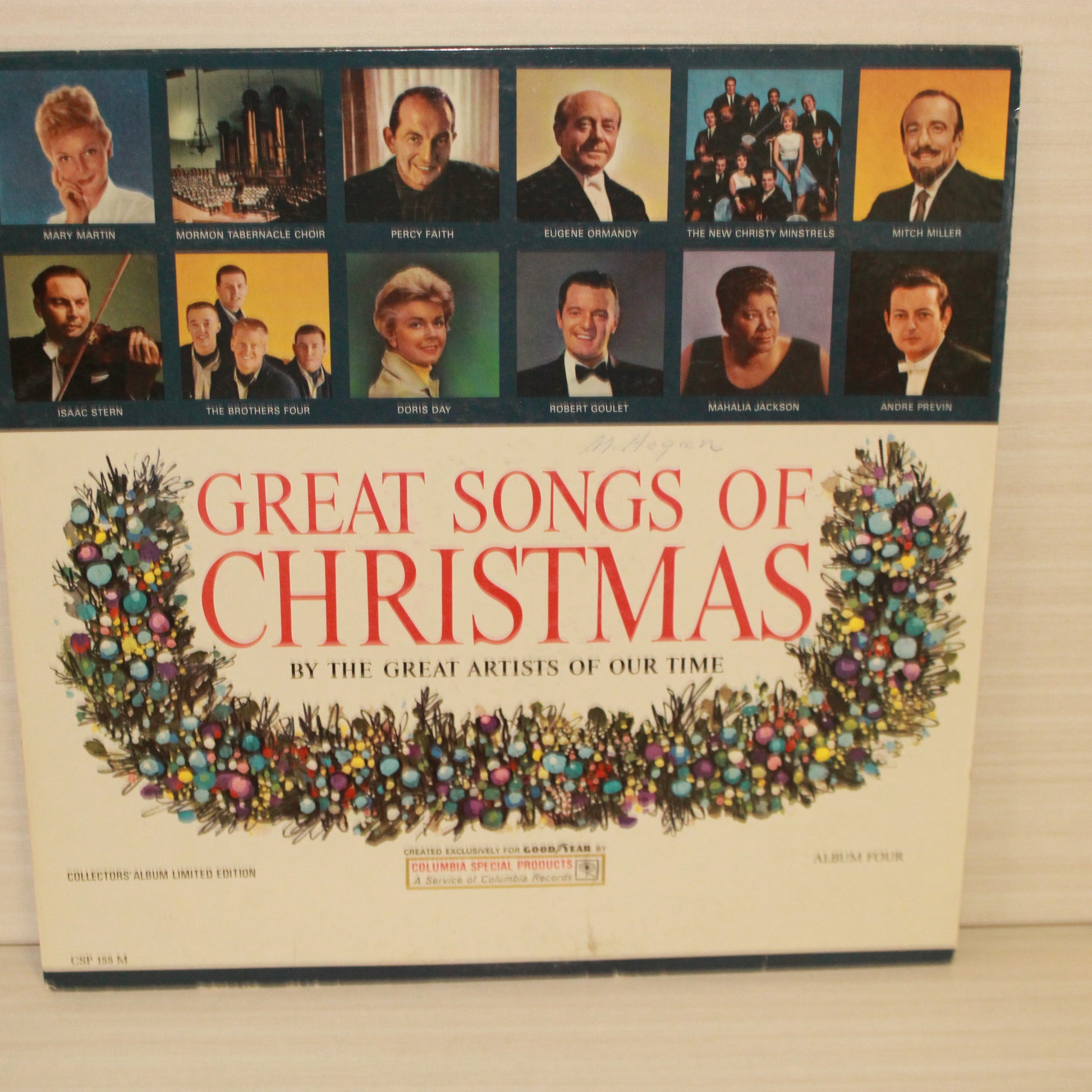 Various : Great Songs Of Christmas (By The Great Artists Of Our Time) Album Four (LP,Album,Compilation,Limited Edition,Mono)