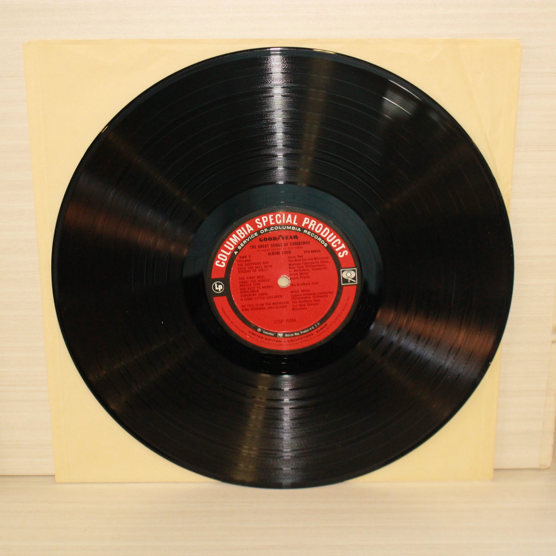 Various : Great Songs Of Christmas (By The Great Artists Of Our Time) Album Four (LP,Album,Compilation,Limited Edition,Mono)