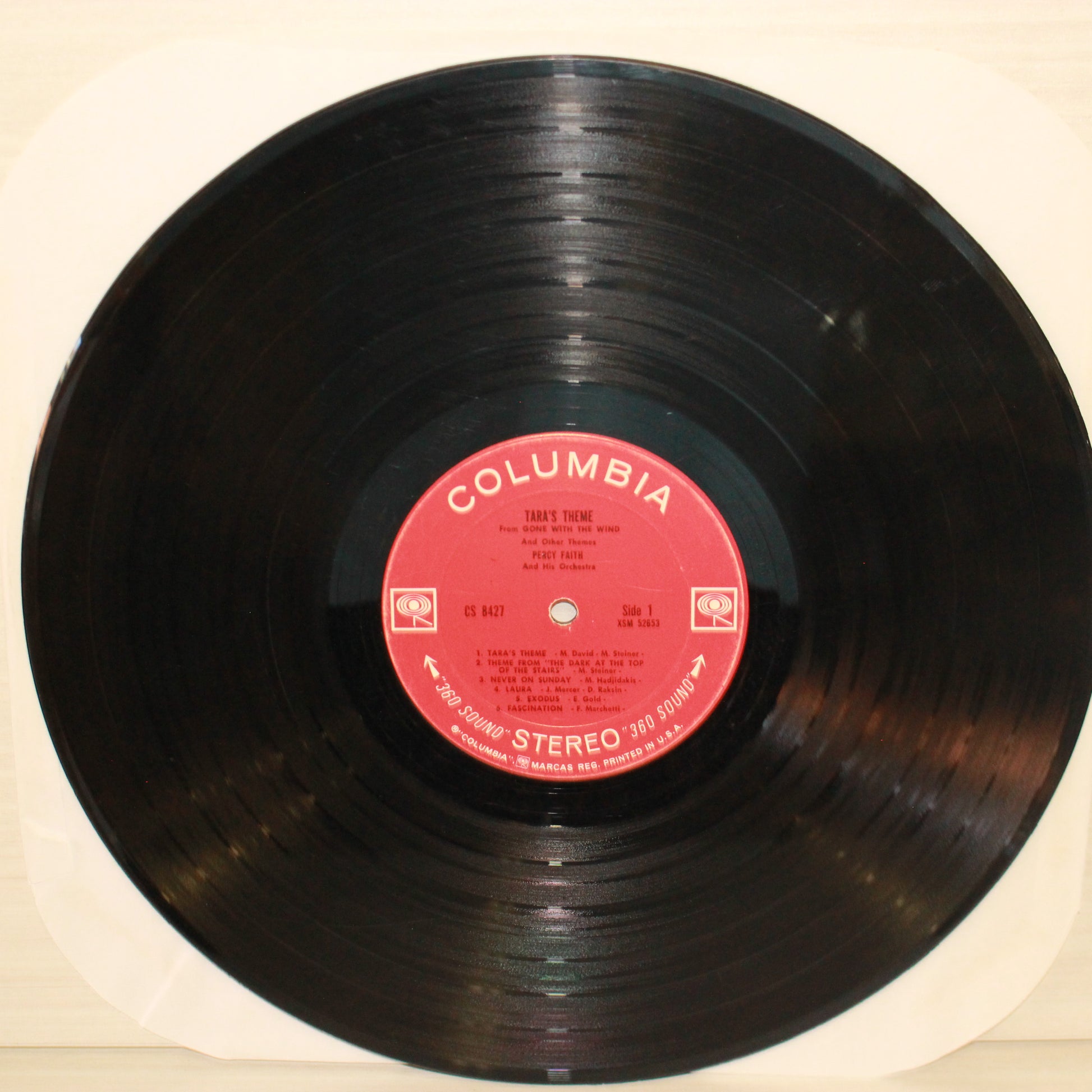 Percy Faith & His Orchestra : Tara's Theme From "Gone With The Wind" And Other Movie Themes (LP,Compilation,Reissue,Stereo)
