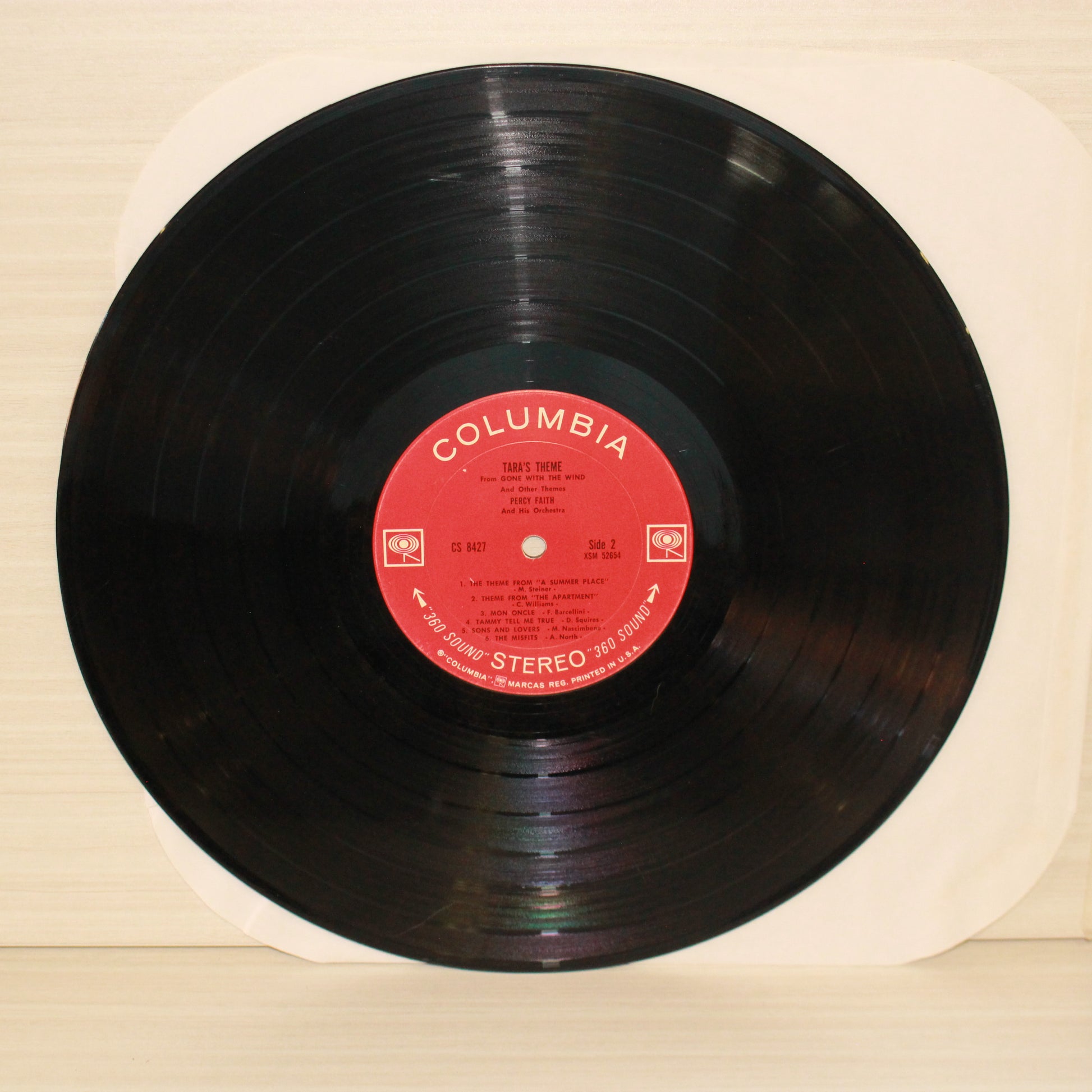 Percy Faith & His Orchestra : Tara's Theme From "Gone With The Wind" And Other Movie Themes (LP,Compilation,Reissue,Stereo)