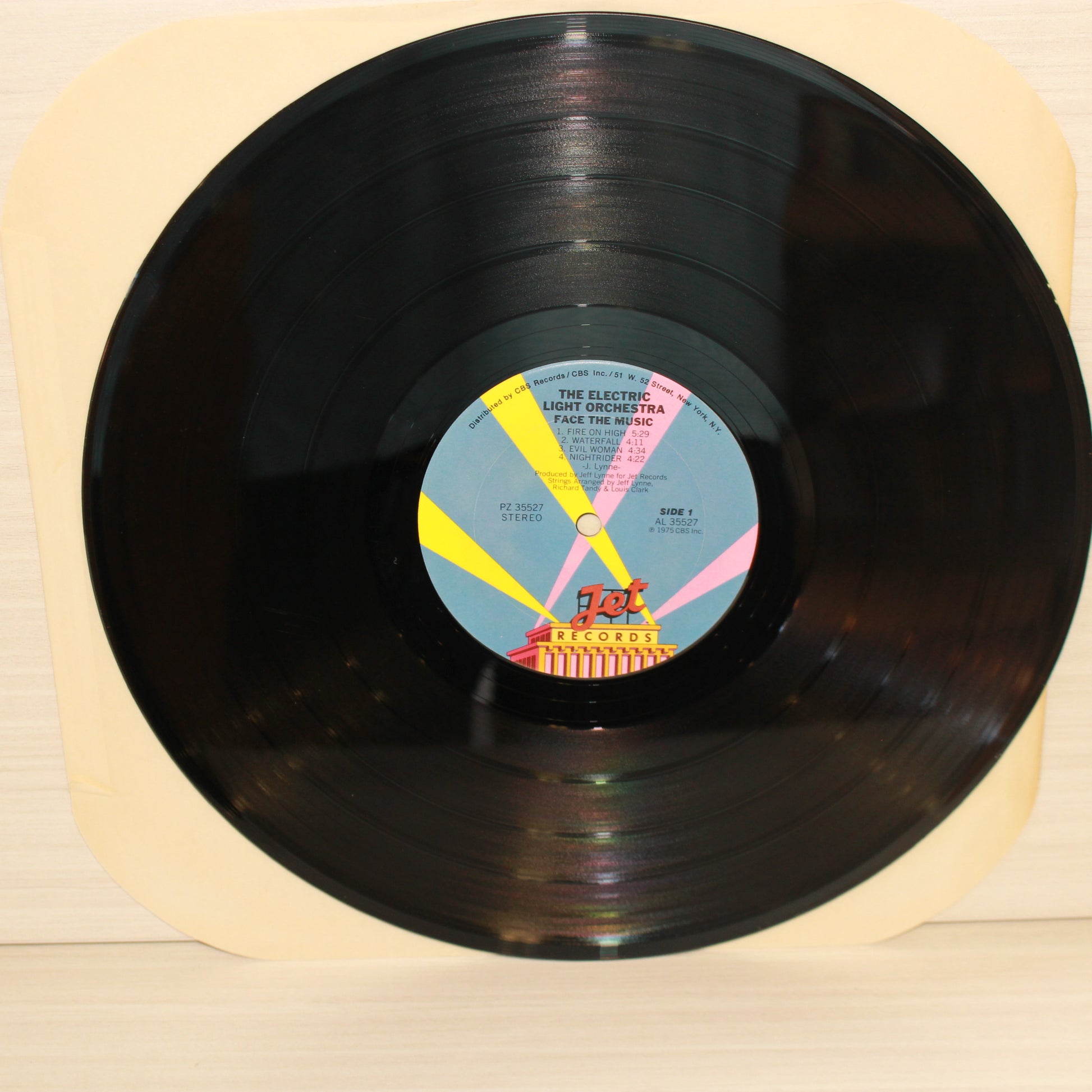 Electric Light Orchestra : Face The Music (LP,Album,Reissue)