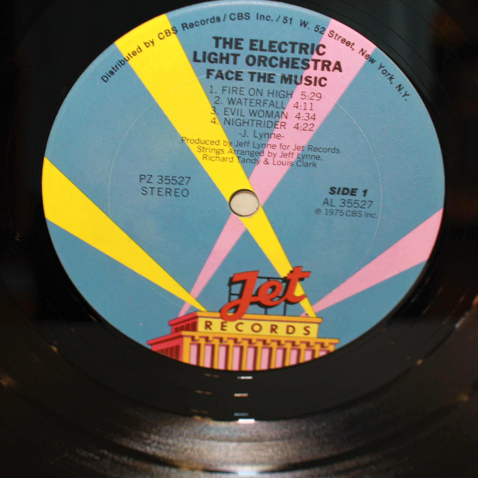 Electric Light Orchestra : Face The Music (LP,Album,Reissue)
