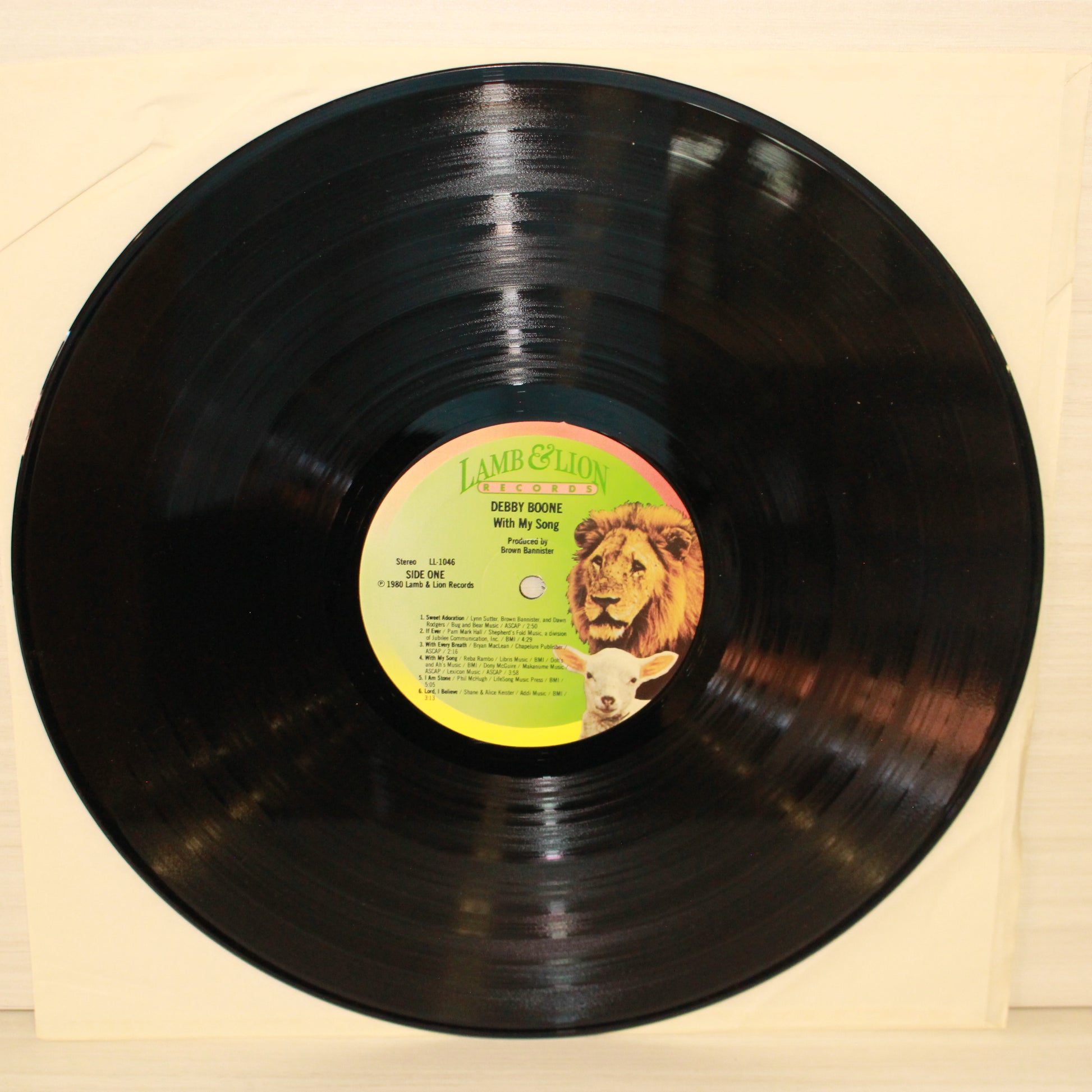 Debby Boone : With My Song... (LP,Album)