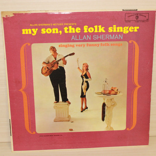 Allan Sherman : My Son, The Folk Singer (LP,Album,Mono)