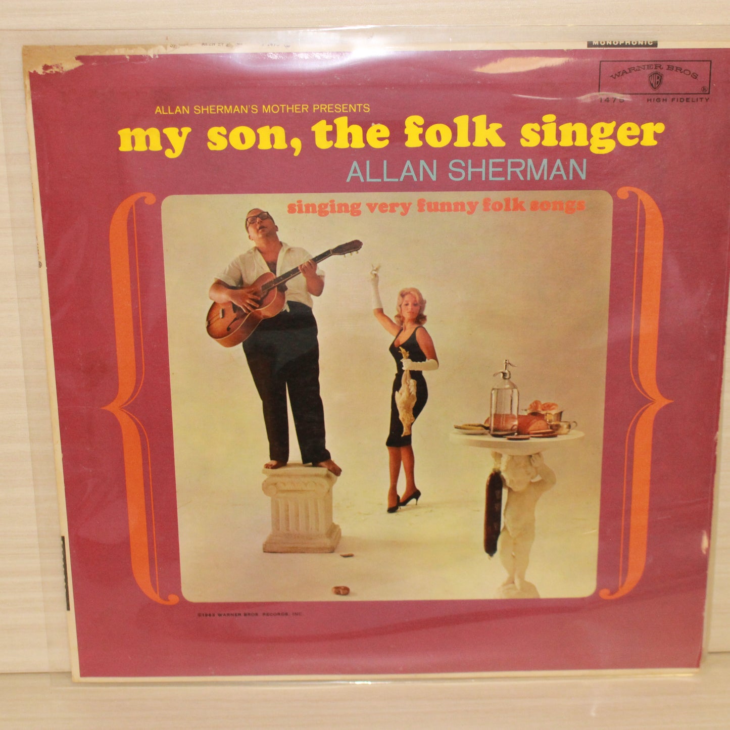 Allan Sherman : My Son, The Folk Singer (LP,Album,Mono)