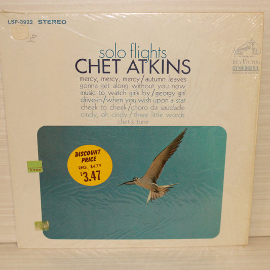 Chet Atkins : Solo Flights (LP,Album)