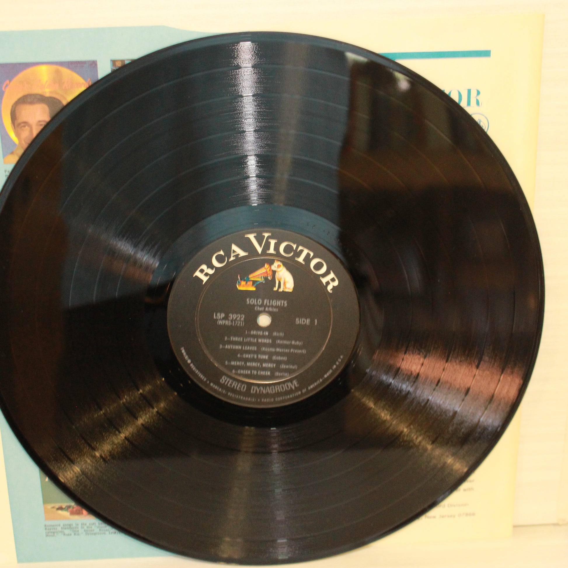 Chet Atkins : Solo Flights (LP,Album)