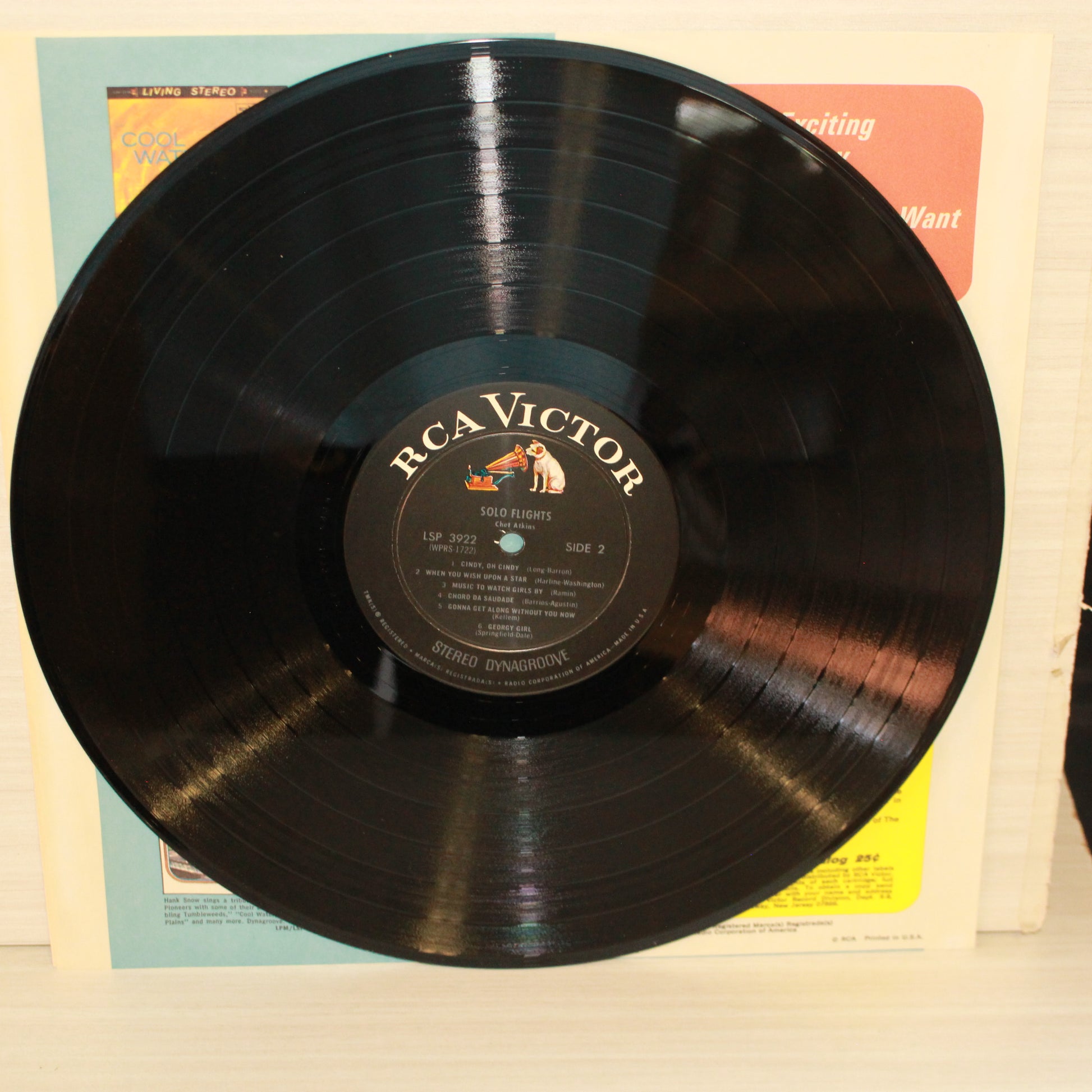 Chet Atkins : Solo Flights (LP,Album)