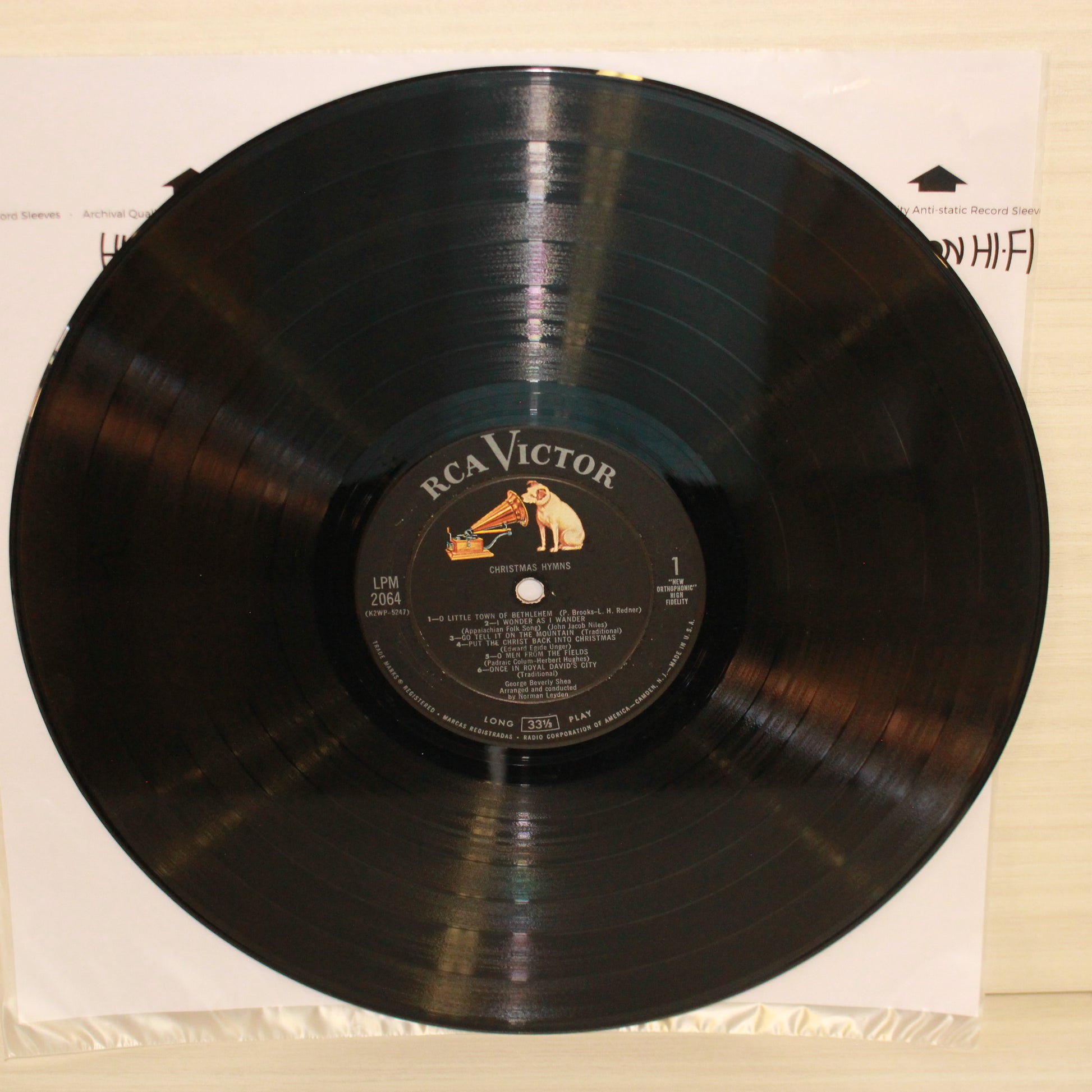 George Beverly Shea : Christmas Hymns (LP,Album,Mono)