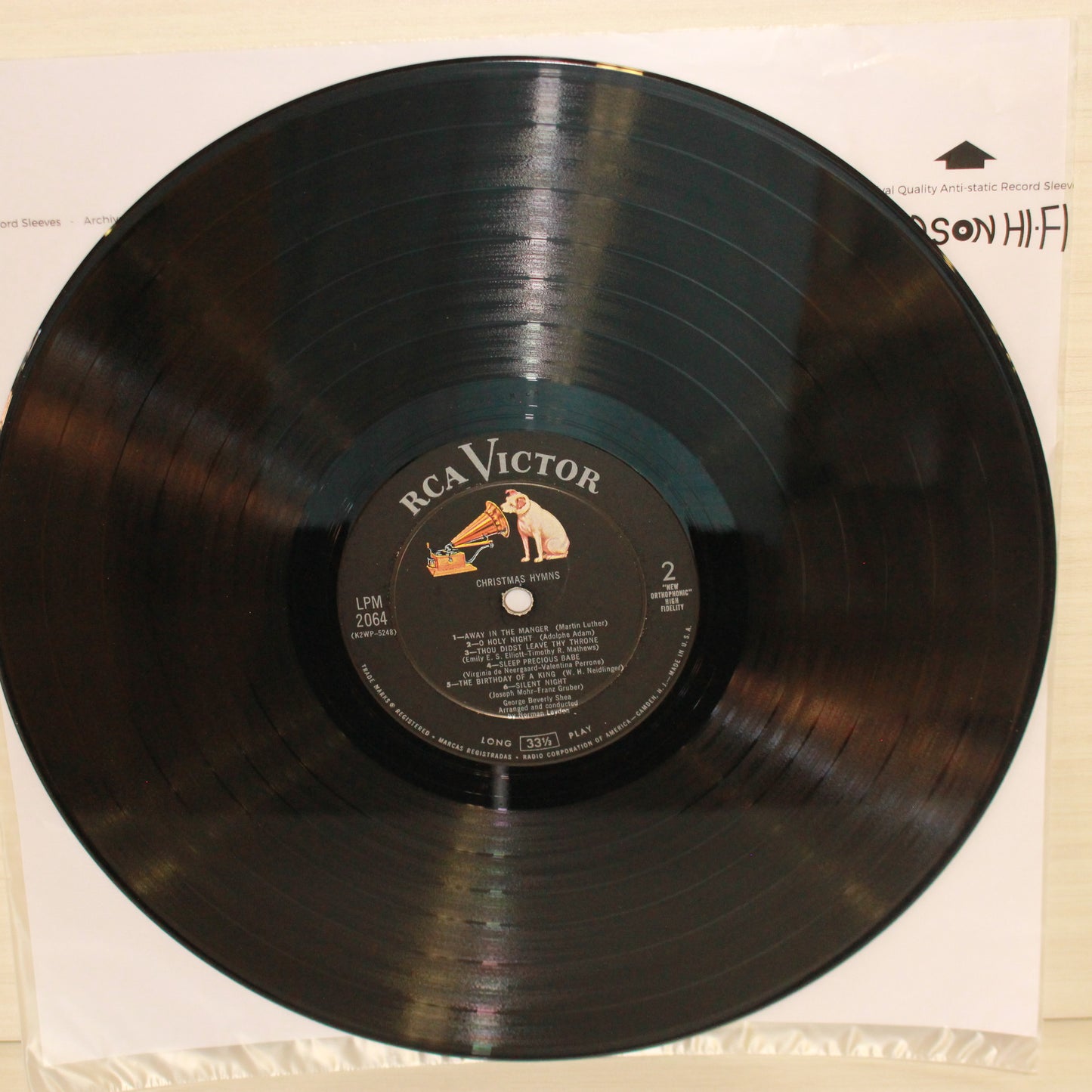 George Beverly Shea : Christmas Hymns (LP,Album,Mono)