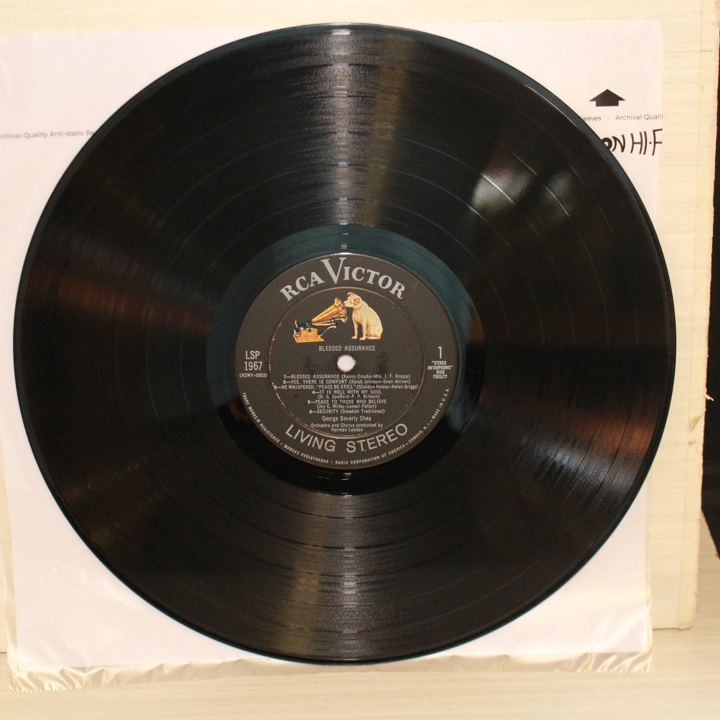 George Beverly Shea : Blessed Assurance (LP,Misprint,Stereo)