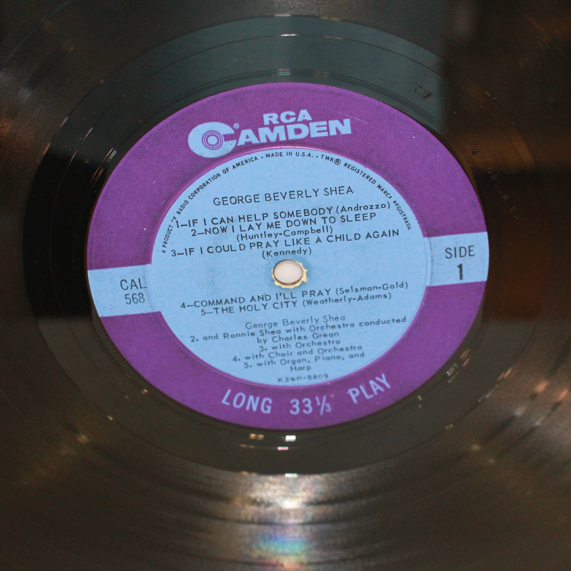 George Beverly Shea : George Beverly Shea (LP,Stereo)