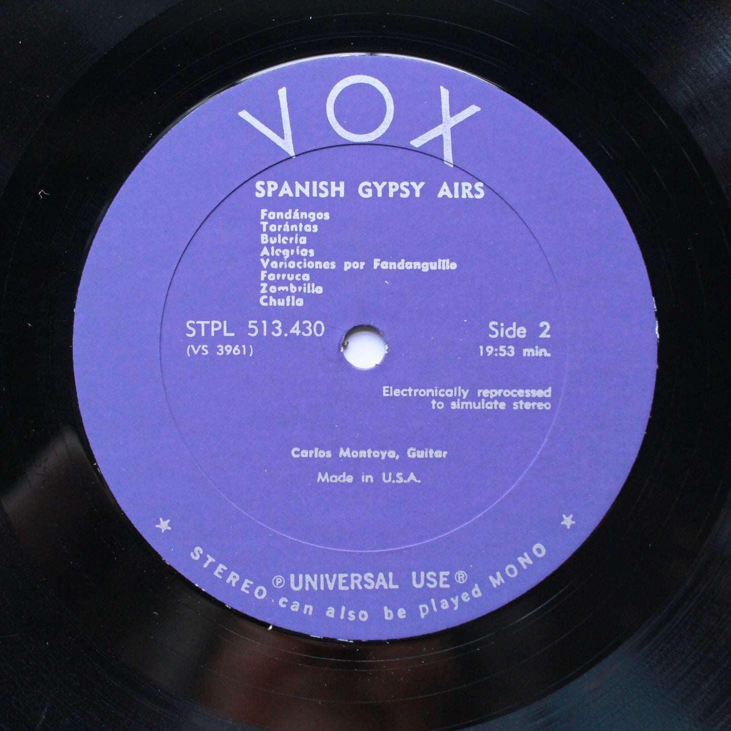 Carlos Montoya : A Spanish Fiesta / Spanish Gypsy Airs (LP,Compilation,Stereo)