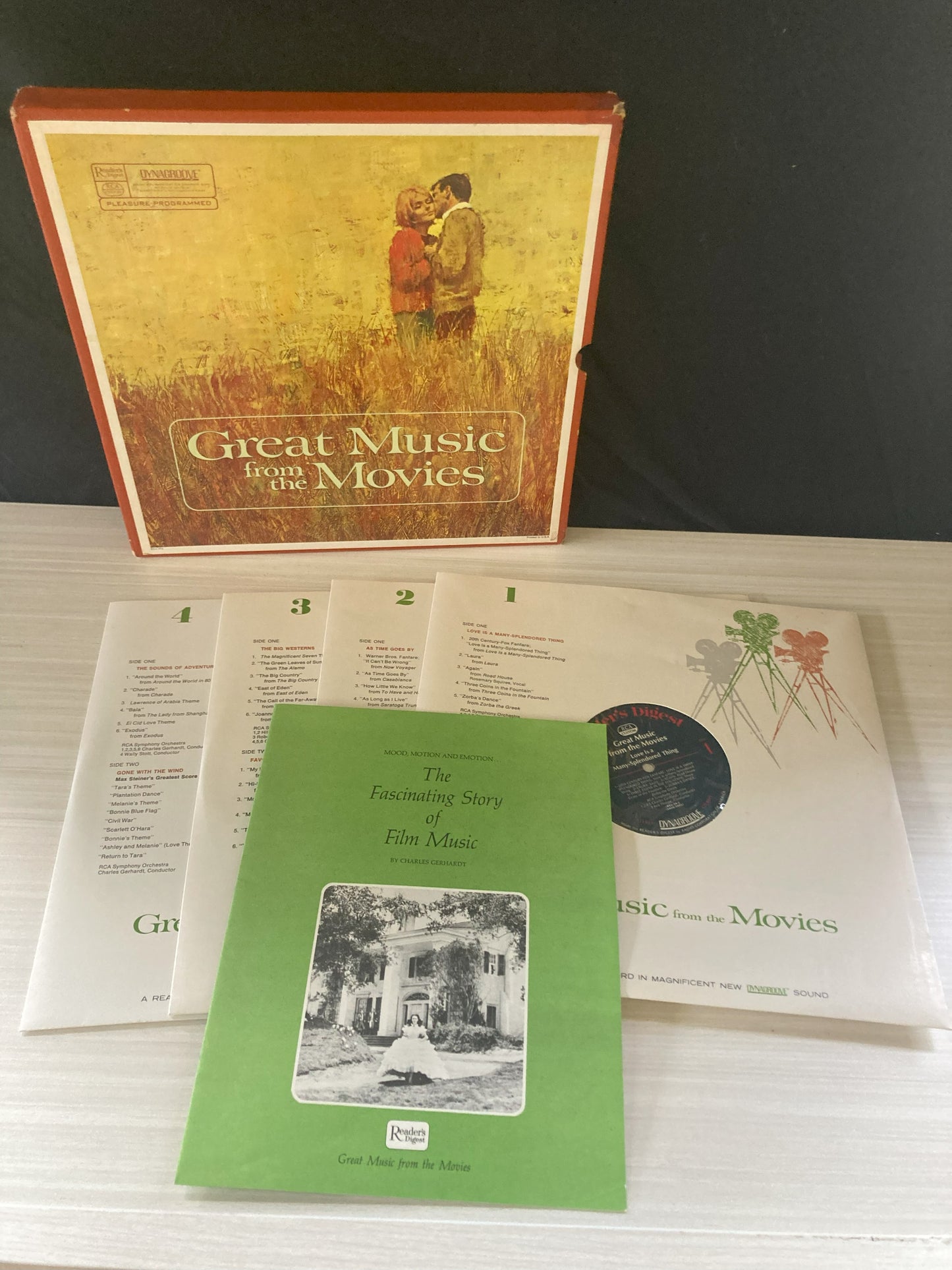 Various : Great Music From The Movies (LP,Stereo)
