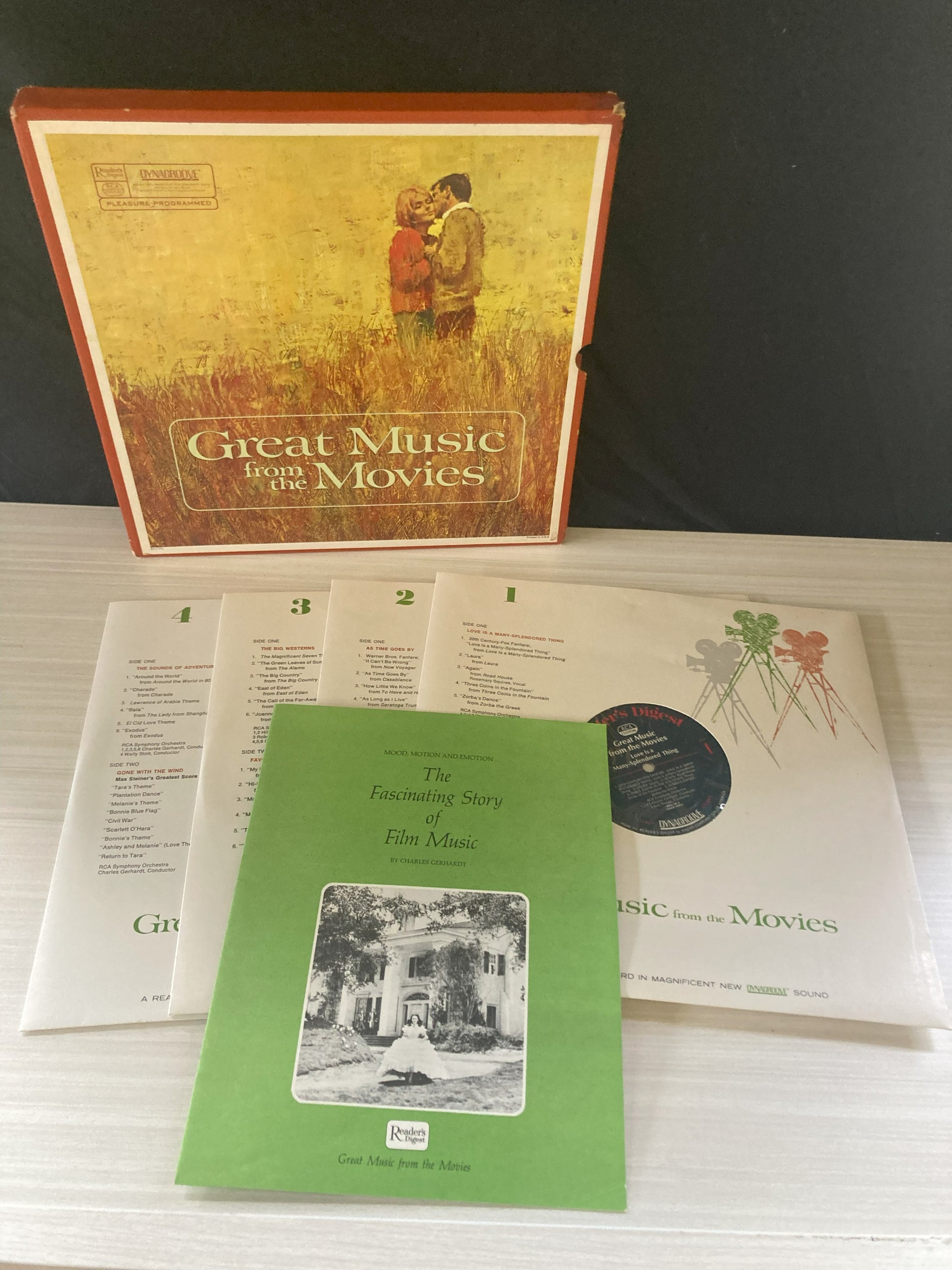 Various : Great Music From The Movies (LP,Stereo)