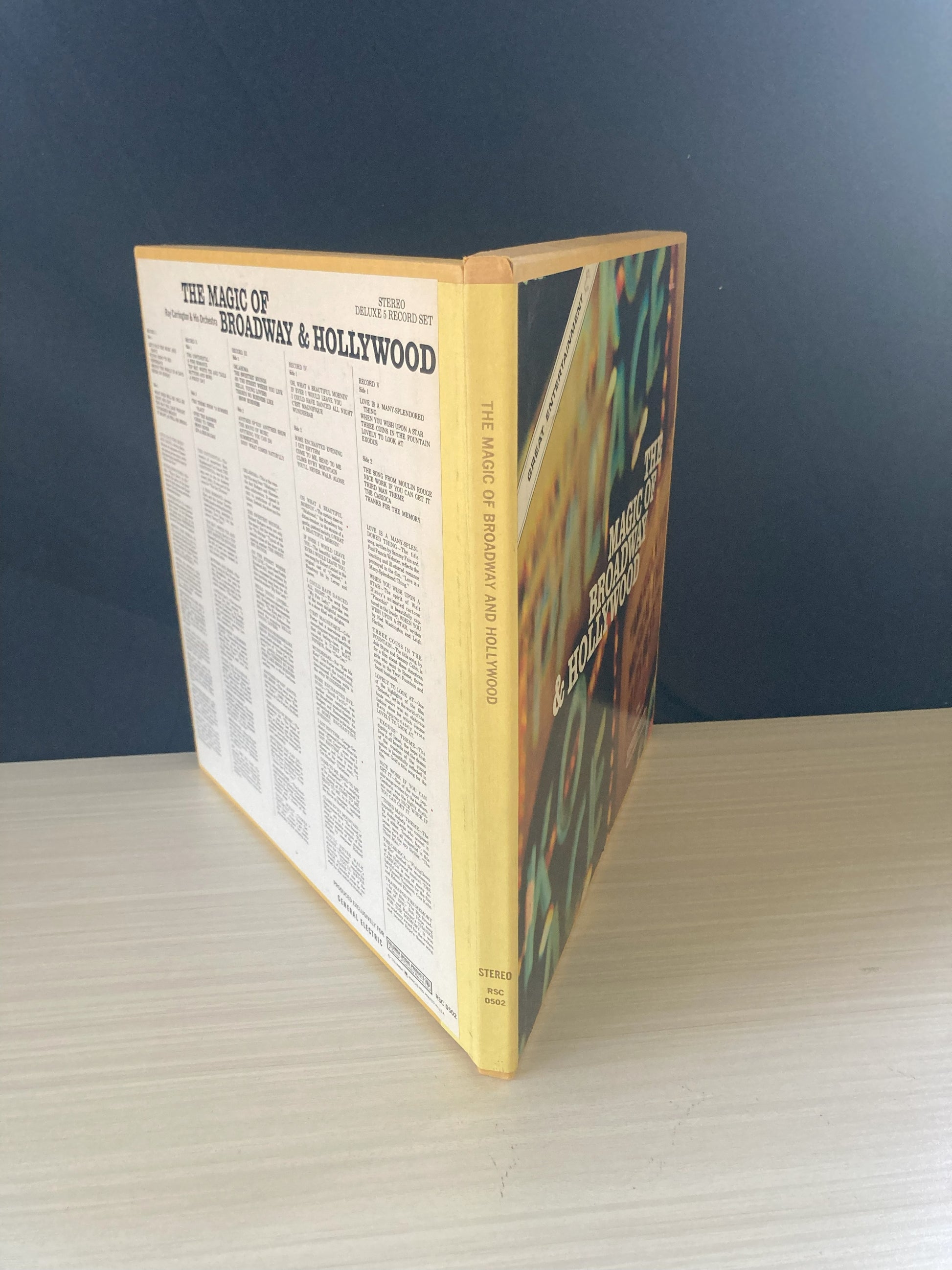 Ray Carrington & His Orchestra : The Magic Of Broadway And Hollywood  (LP,Compilation)