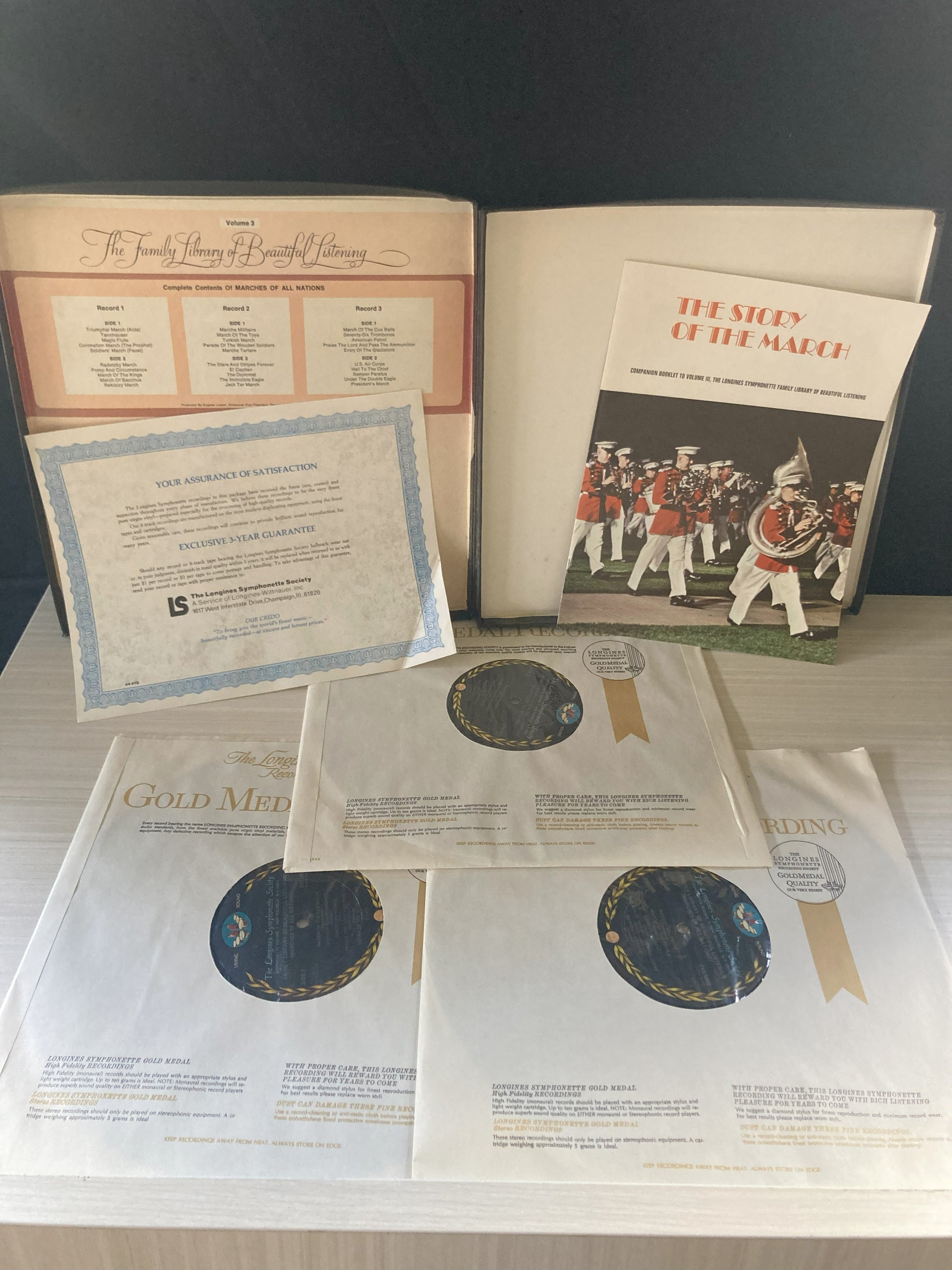 The Longines Symphonette : Marches Of All Nations (LP)