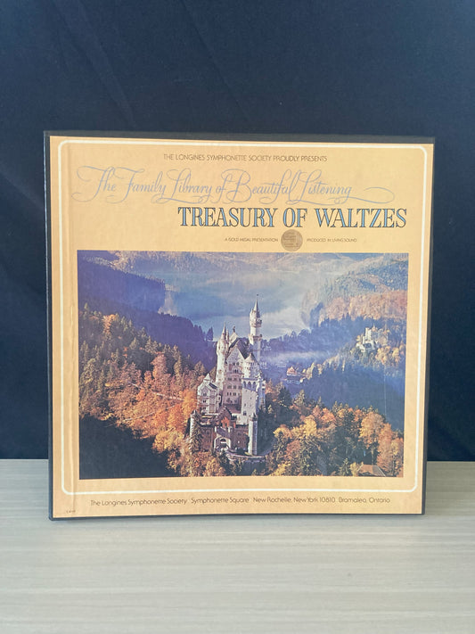 The Longines Symphonette : Treasury Of Waltzes (LP)