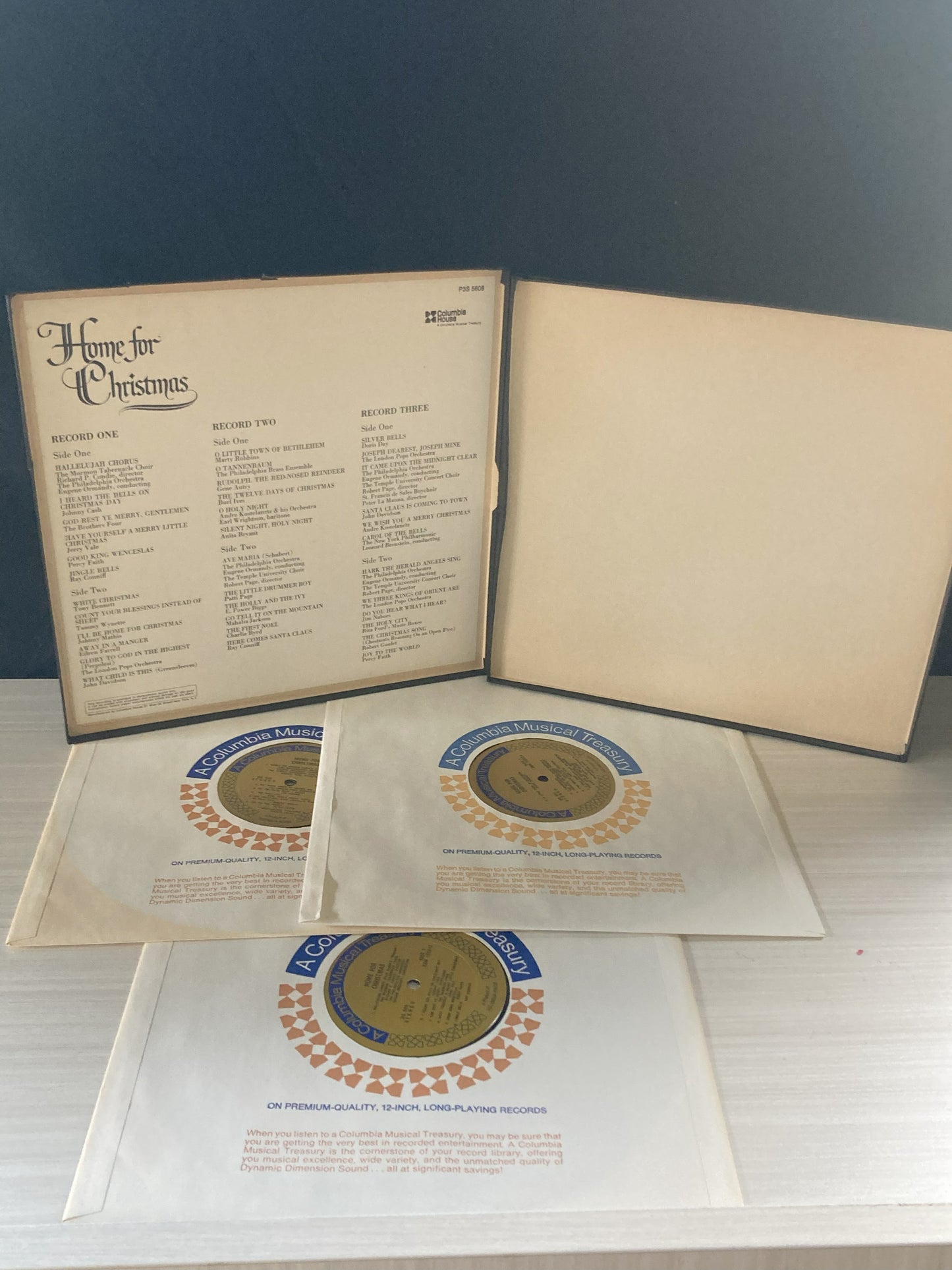 Various : Home For Christmas (LP,Compilation,Club Edition,Stereo)