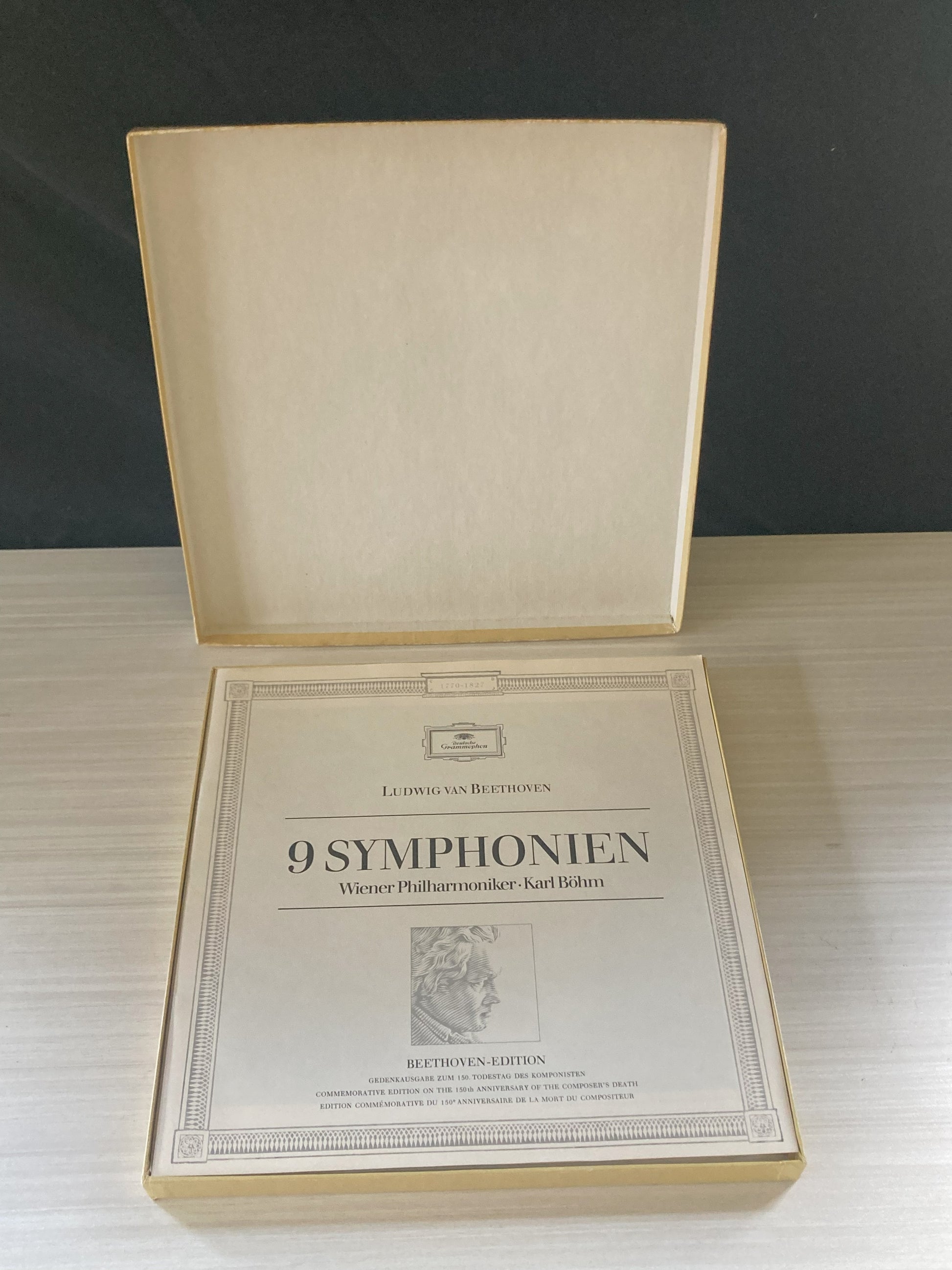 Ludwig van Beethoven – Wiener Philharmoniker, Karl Böhm : 9 Symphonien (LP)