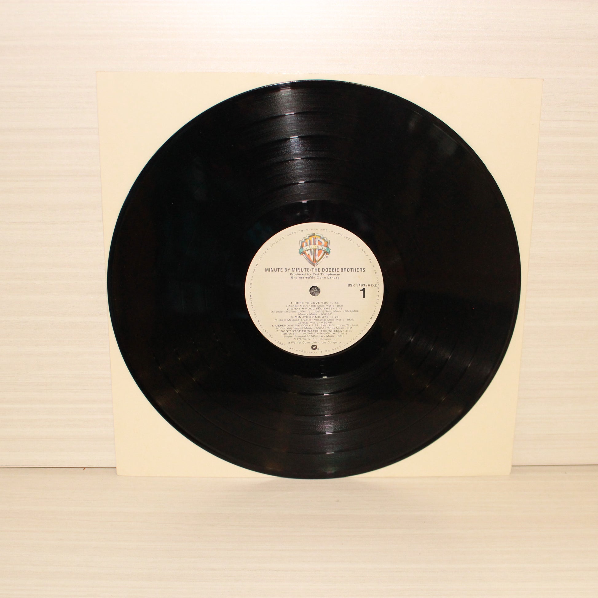 The Doobie Brothers : Minute By Minute (LP,Album,Stereo)