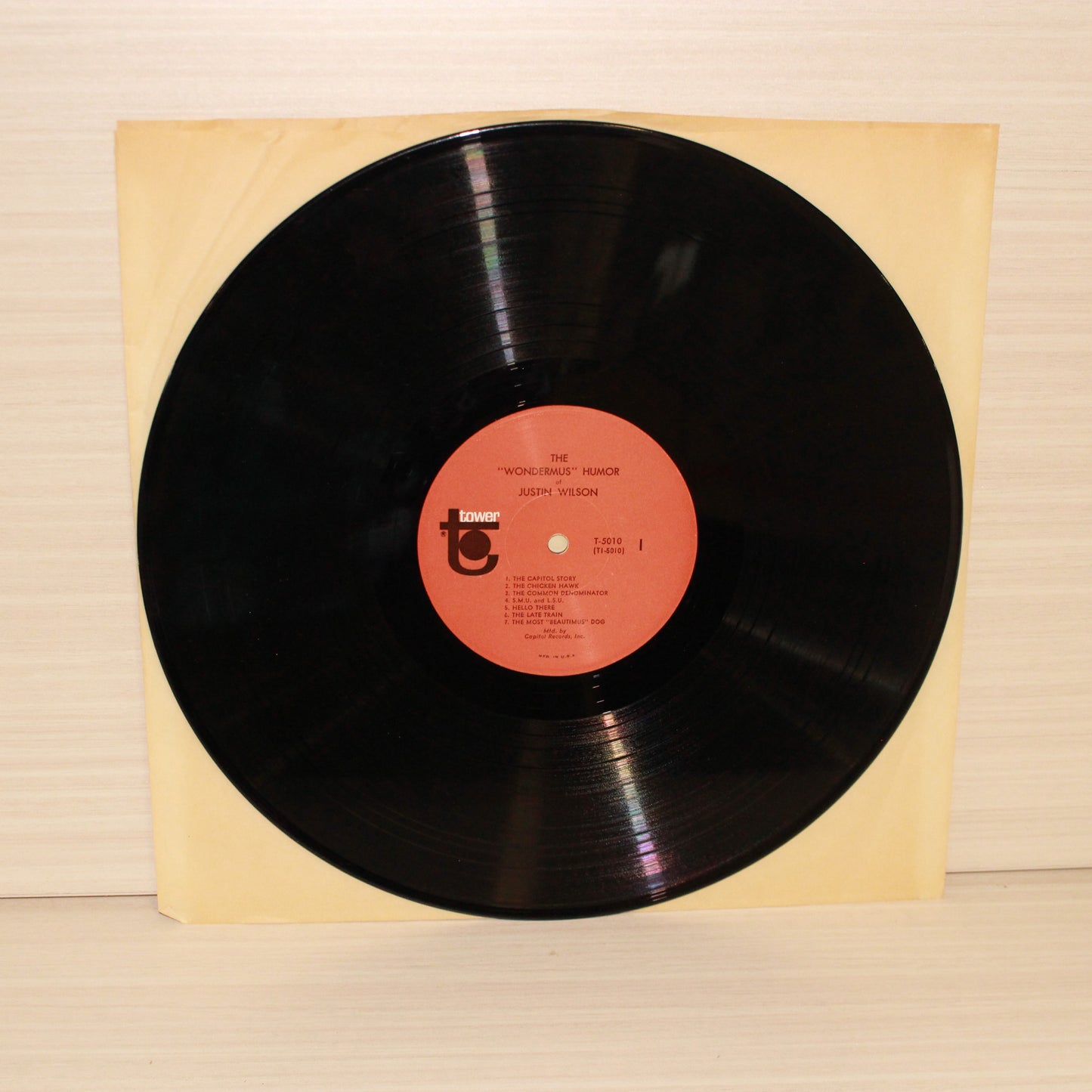Justin Wilson : The "Wondermus" Humor Of Justin Wilson (LP,Album,Mono)
