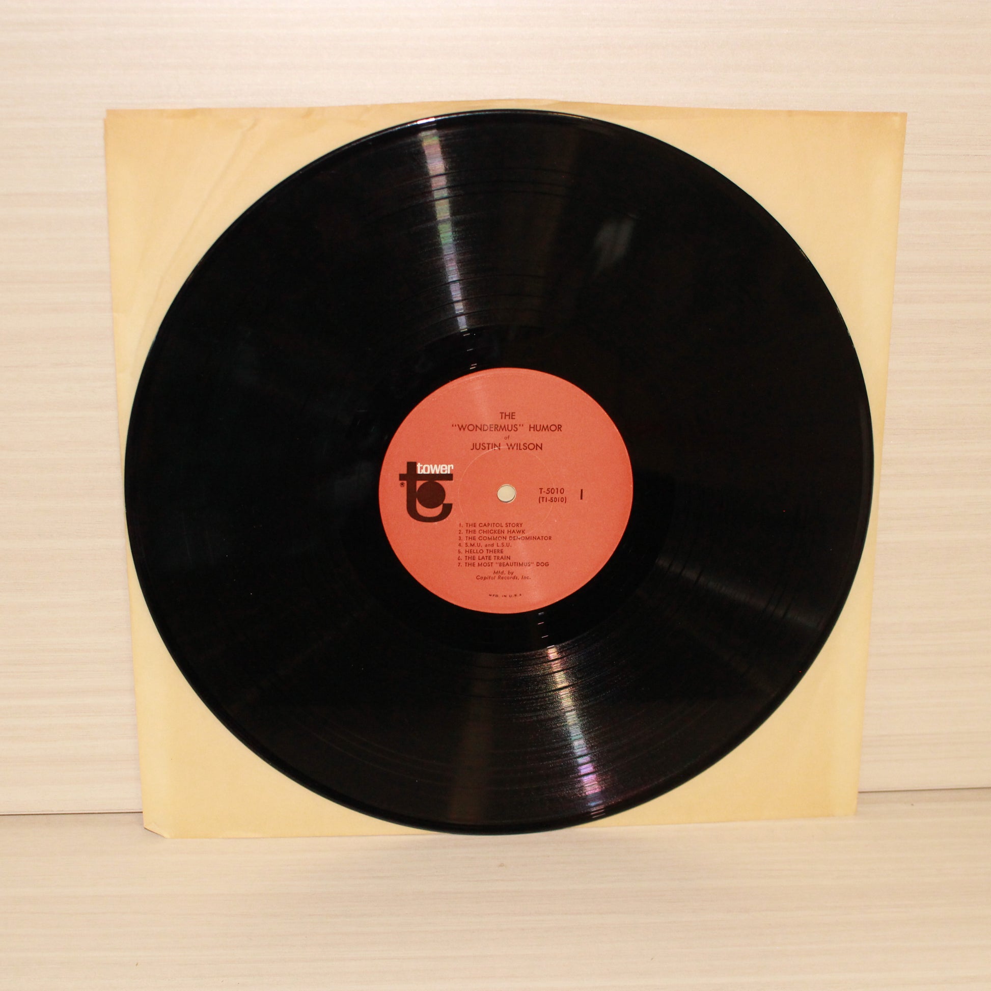 Justin Wilson : The "Wondermus" Humor Of Justin Wilson (LP,Album,Mono)