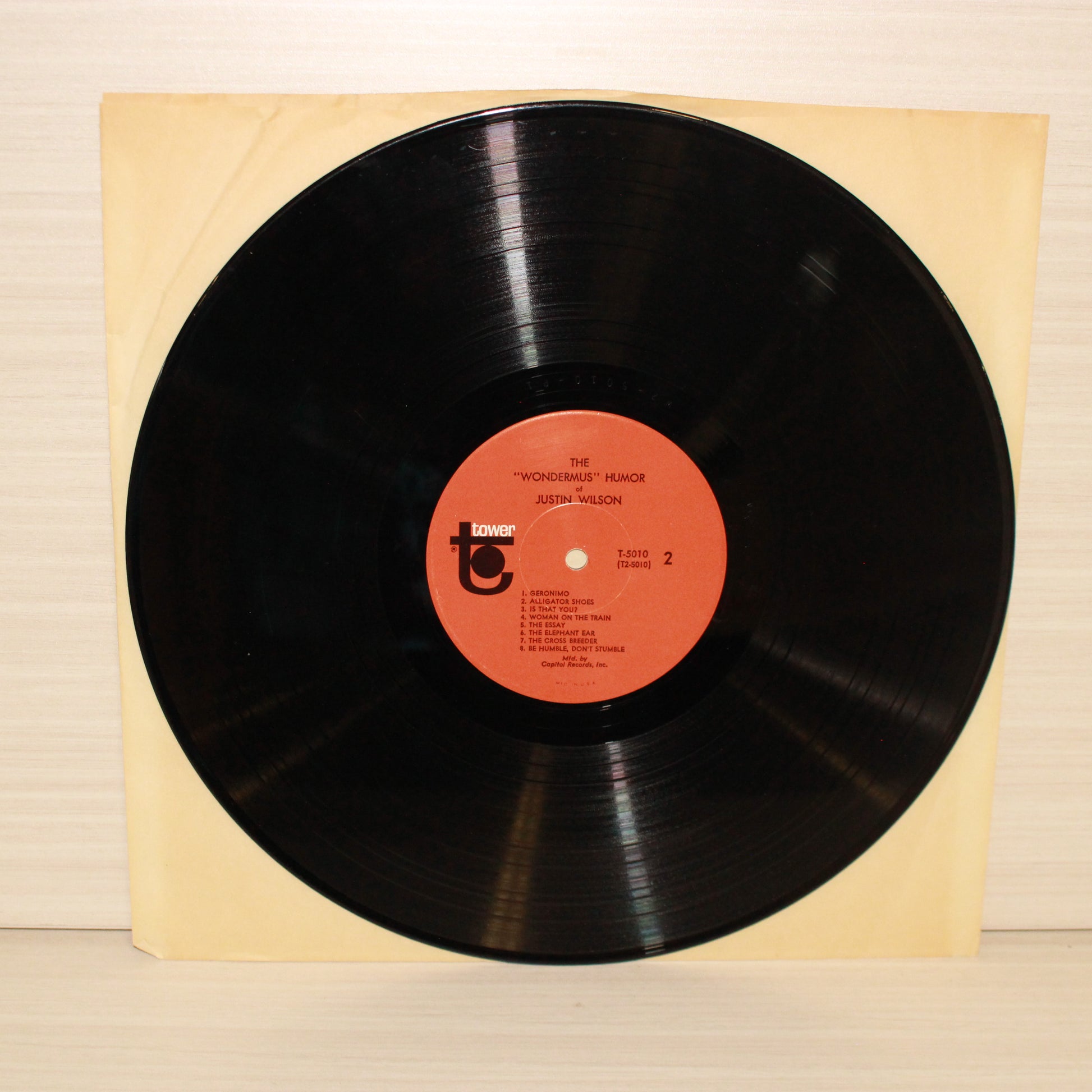 Justin Wilson : The "Wondermus" Humor Of Justin Wilson (LP,Album,Mono)