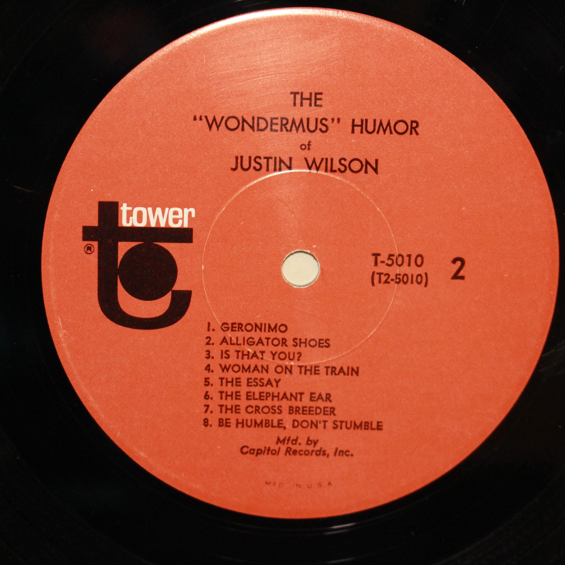 Justin Wilson : The "Wondermus" Humor Of Justin Wilson (LP,Album,Mono)