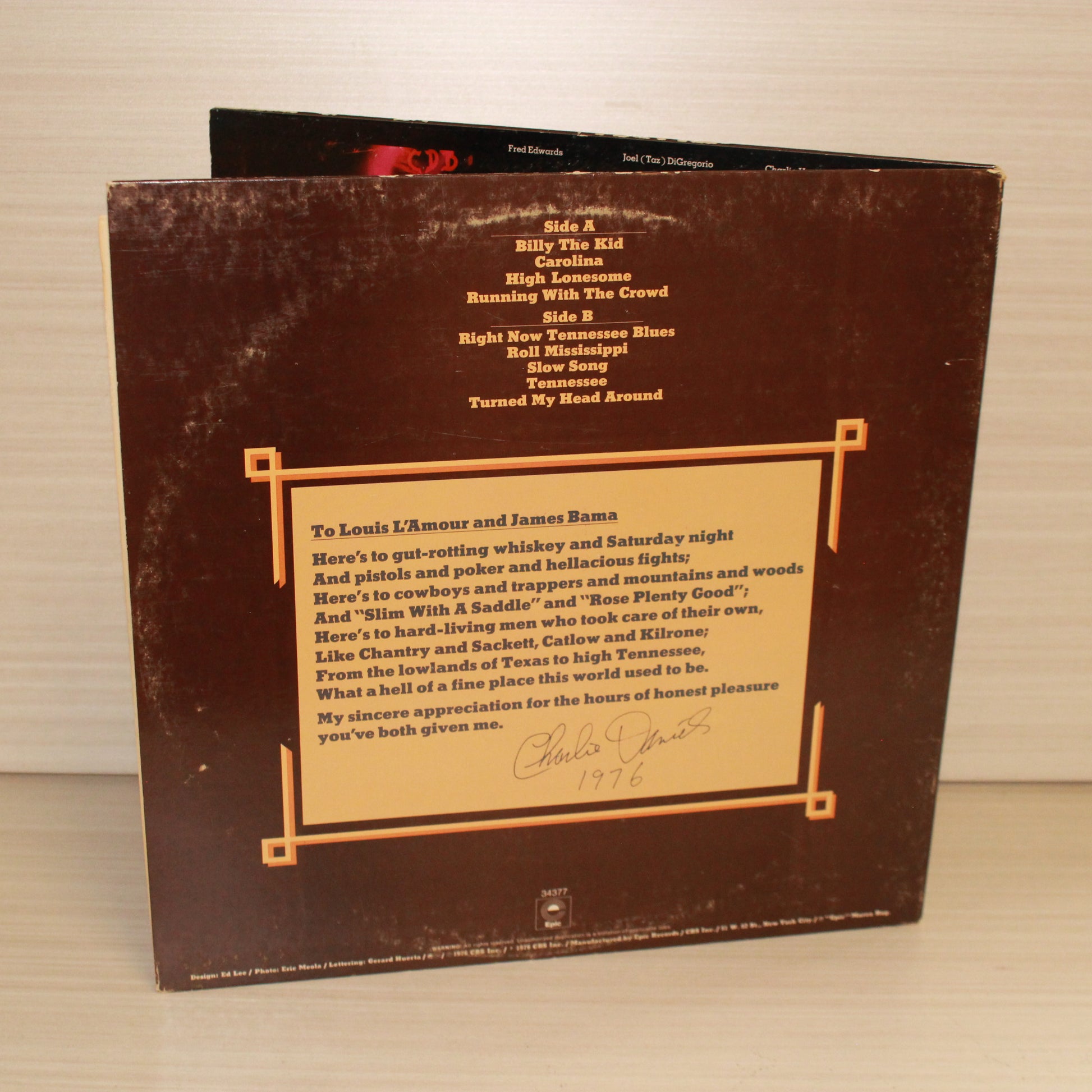 The Charlie Daniels Band : High Lonesome (LP,Album)