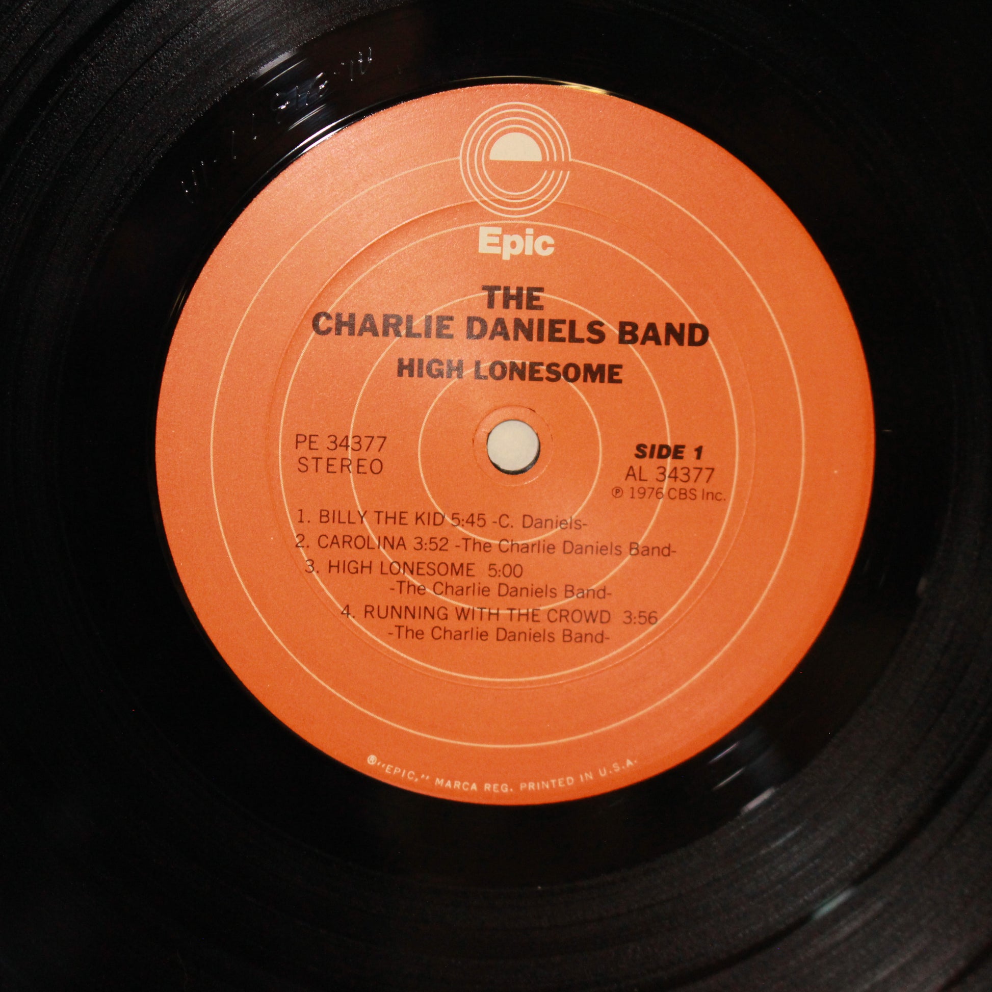 The Charlie Daniels Band : High Lonesome (LP,Album)