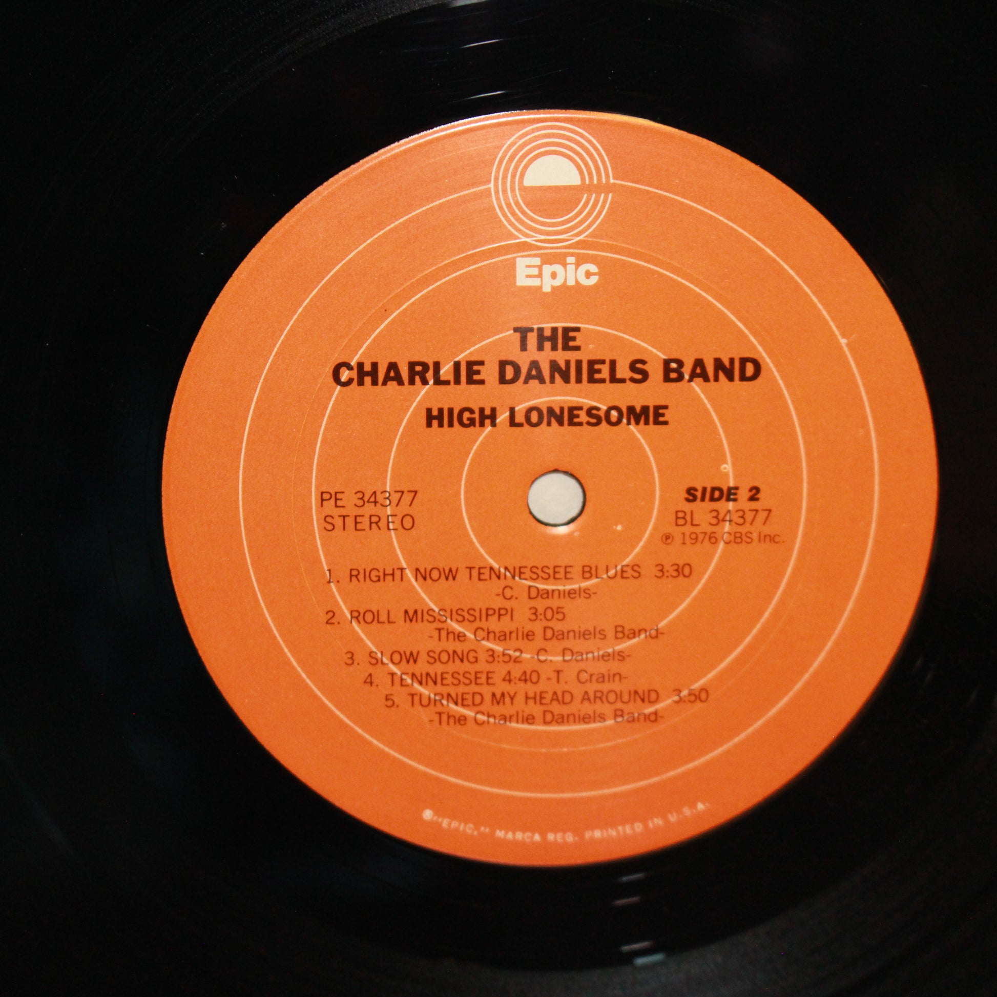 The Charlie Daniels Band : High Lonesome (LP,Album)