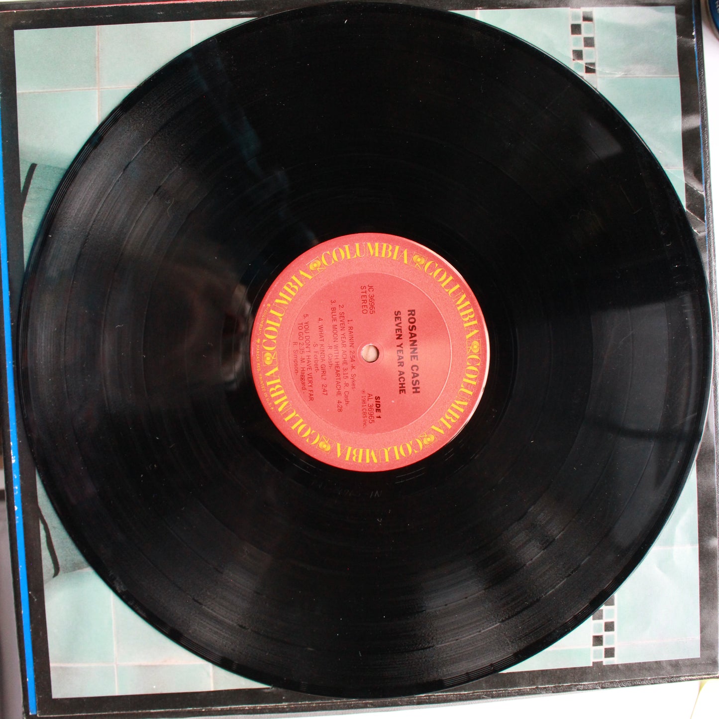 Rosanne Cash : Seven Year Ache (LP,Album,Stereo)