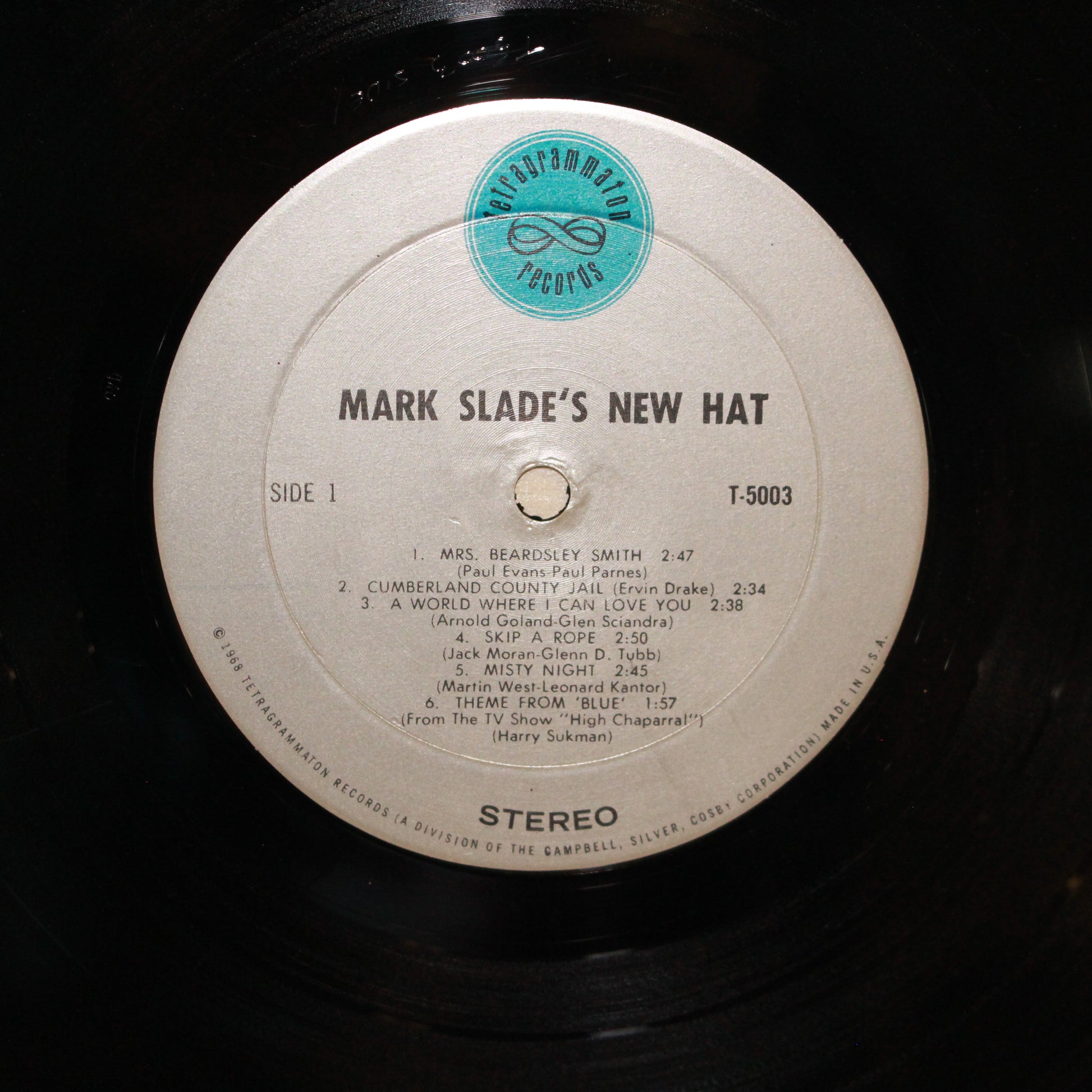 Mark Slade (2) : Mark Slade's New Hat (LP,Album)