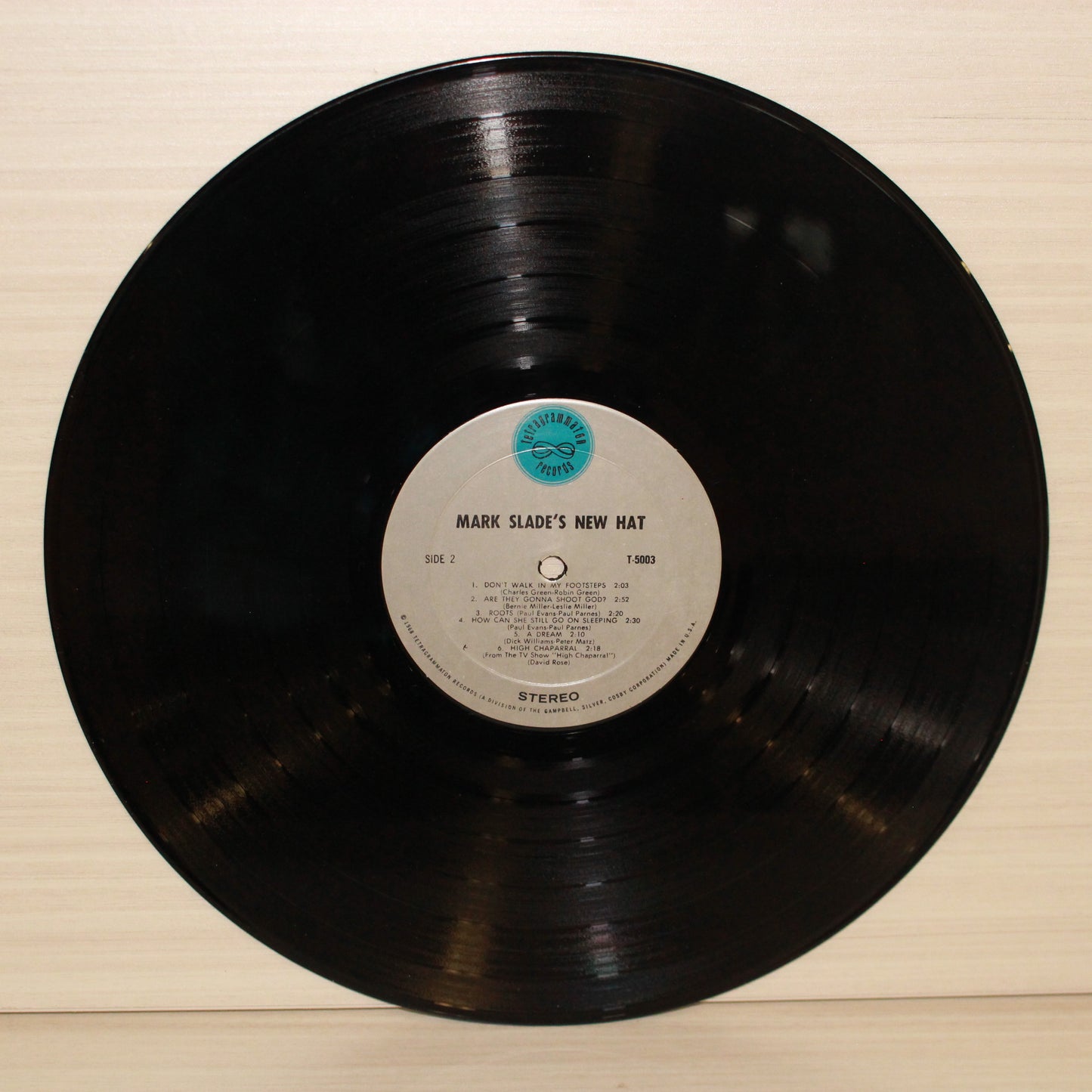 Mark Slade (2) : Mark Slade's New Hat (LP,Album)
