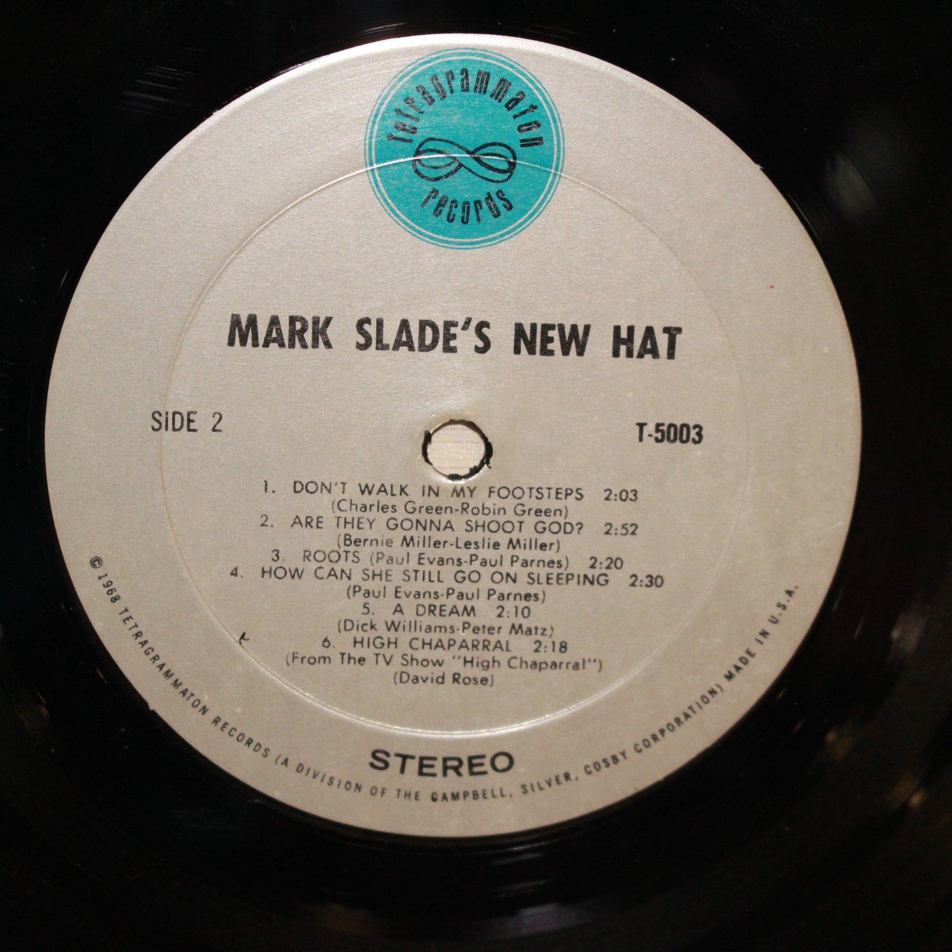 Mark Slade (2) : Mark Slade's New Hat (LP,Album)