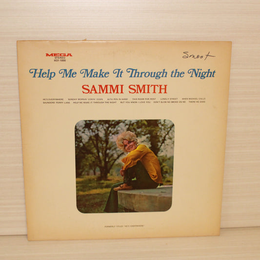 Sammi Smith : Help Me Make It Through The Night (LP,Album,Reissue)