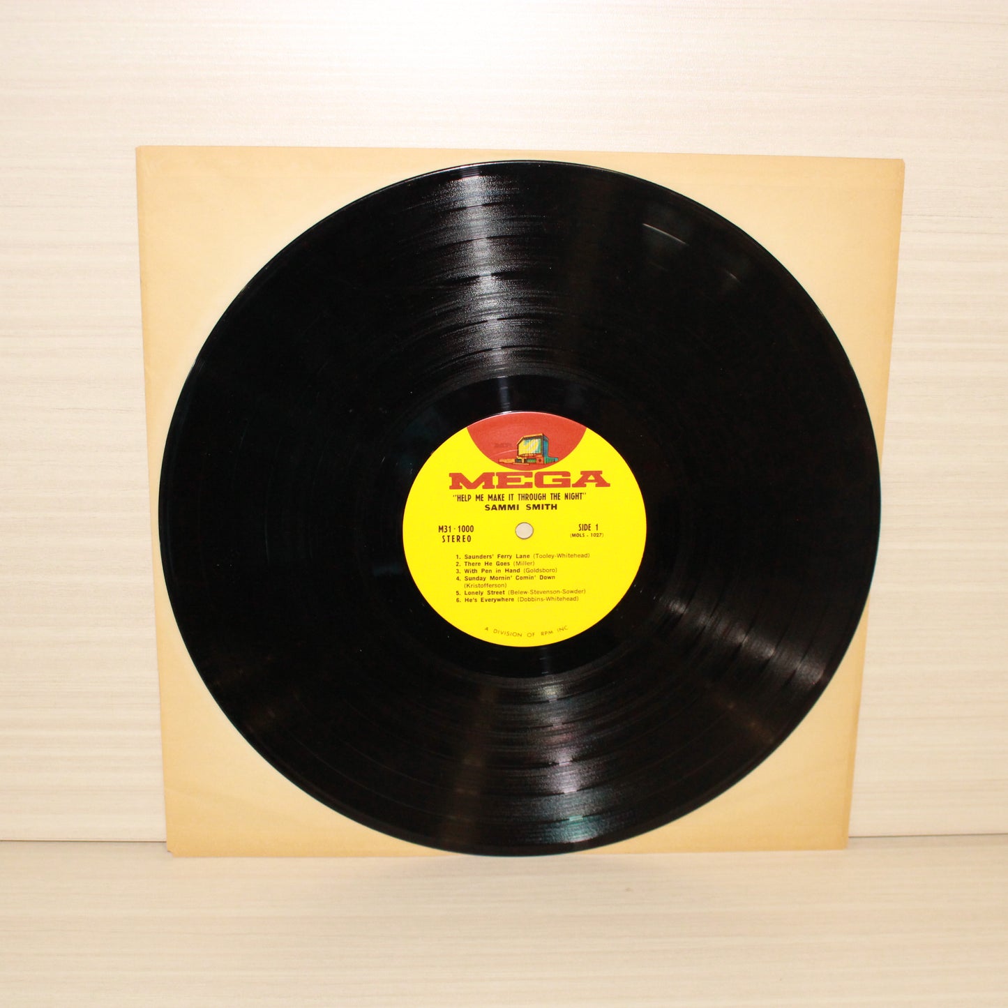 Sammi Smith : Help Me Make It Through The Night (LP,Album,Reissue)