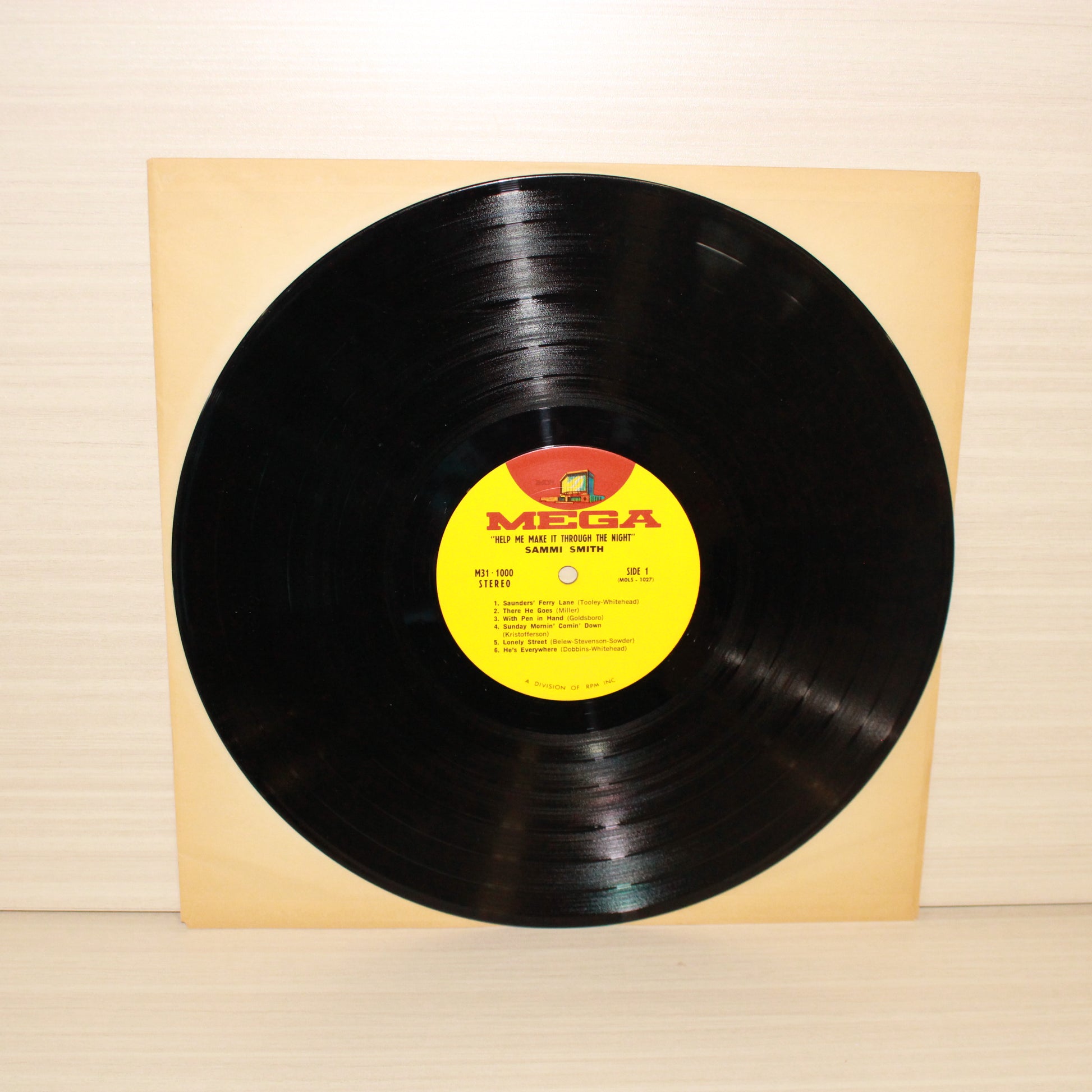 Sammi Smith : Help Me Make It Through The Night (LP,Album,Reissue)
