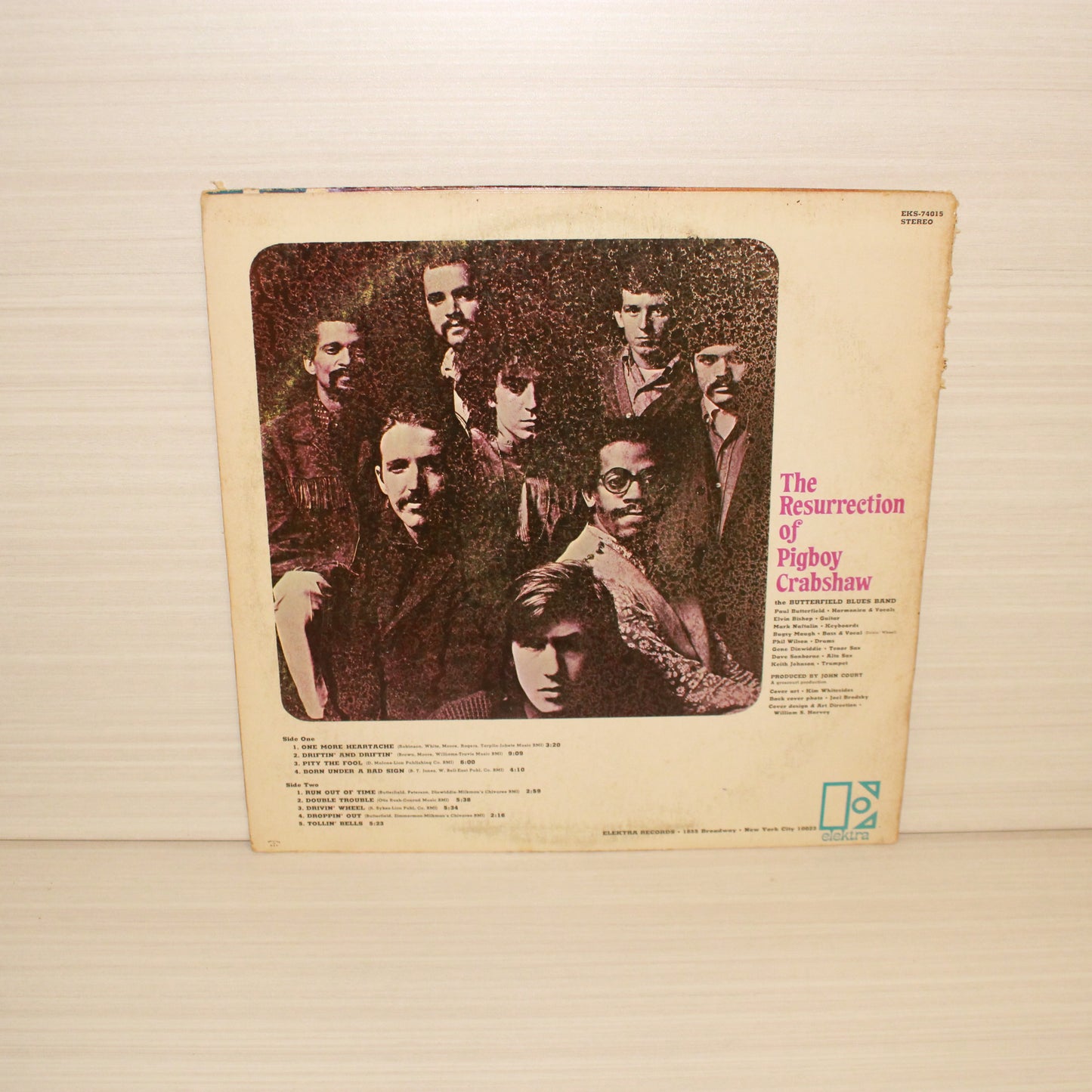 The Paul Butterfield Blues Band : The Resurrection Of Pigboy Crabshaw (LP,Album,Stereo)