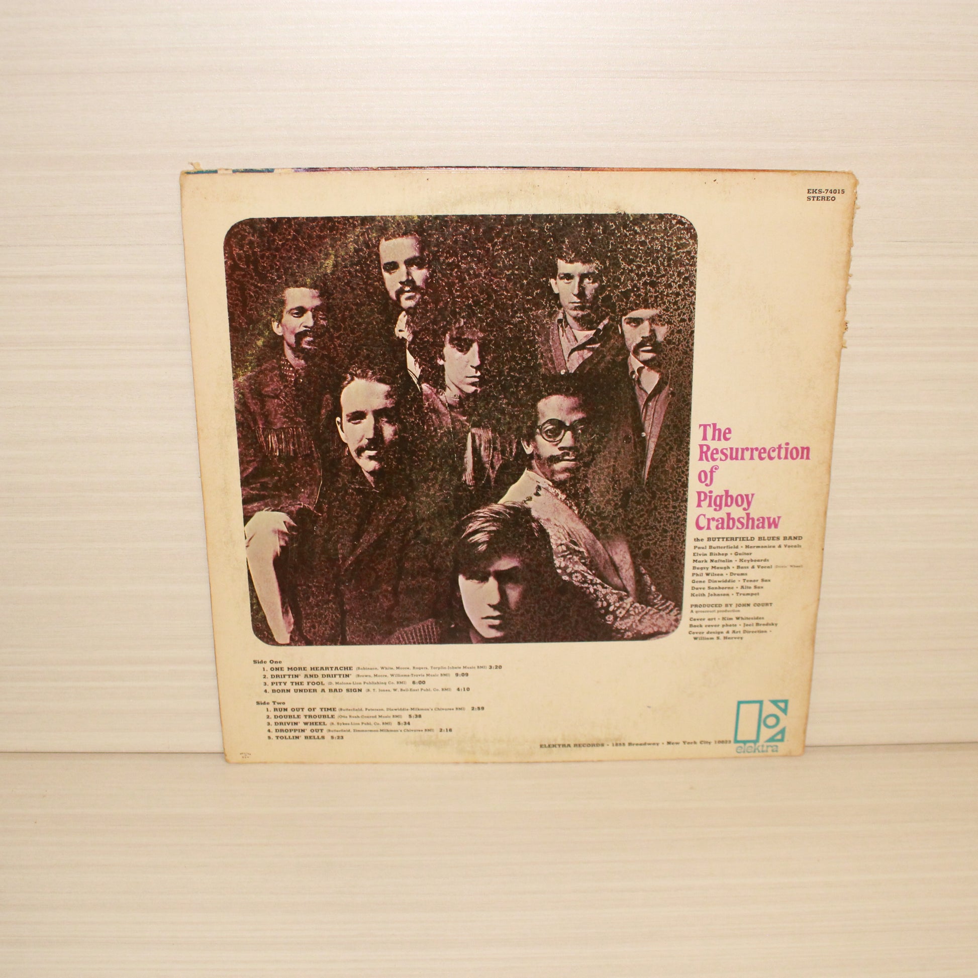 The Paul Butterfield Blues Band : The Resurrection Of Pigboy Crabshaw (LP,Album,Stereo)