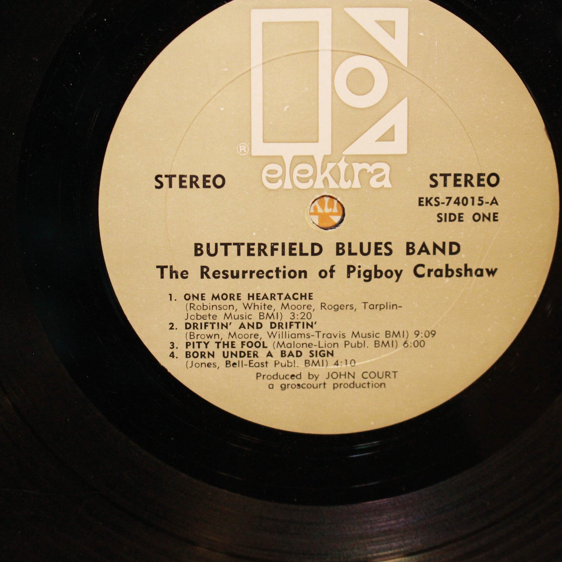 The Paul Butterfield Blues Band : The Resurrection Of Pigboy Crabshaw (LP,Album,Stereo)