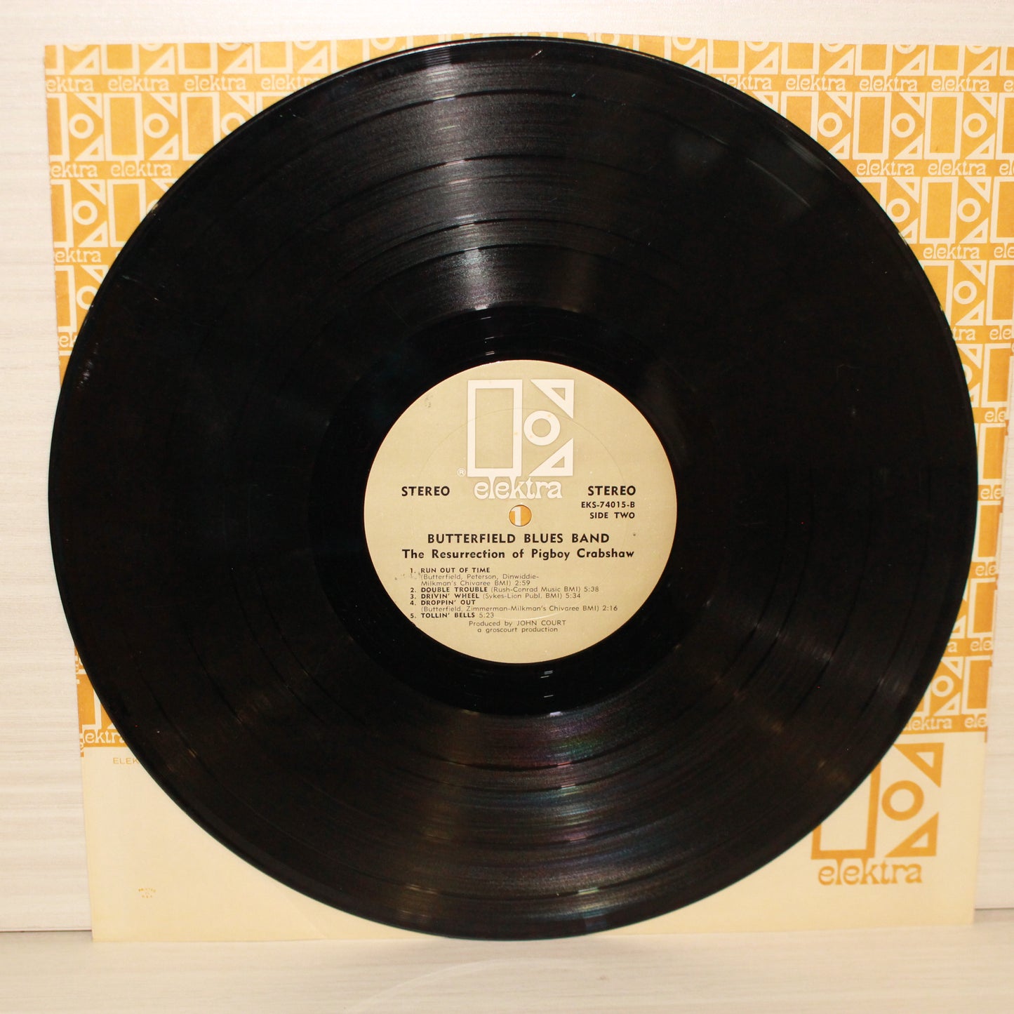 The Paul Butterfield Blues Band : The Resurrection Of Pigboy Crabshaw (LP,Album,Stereo)