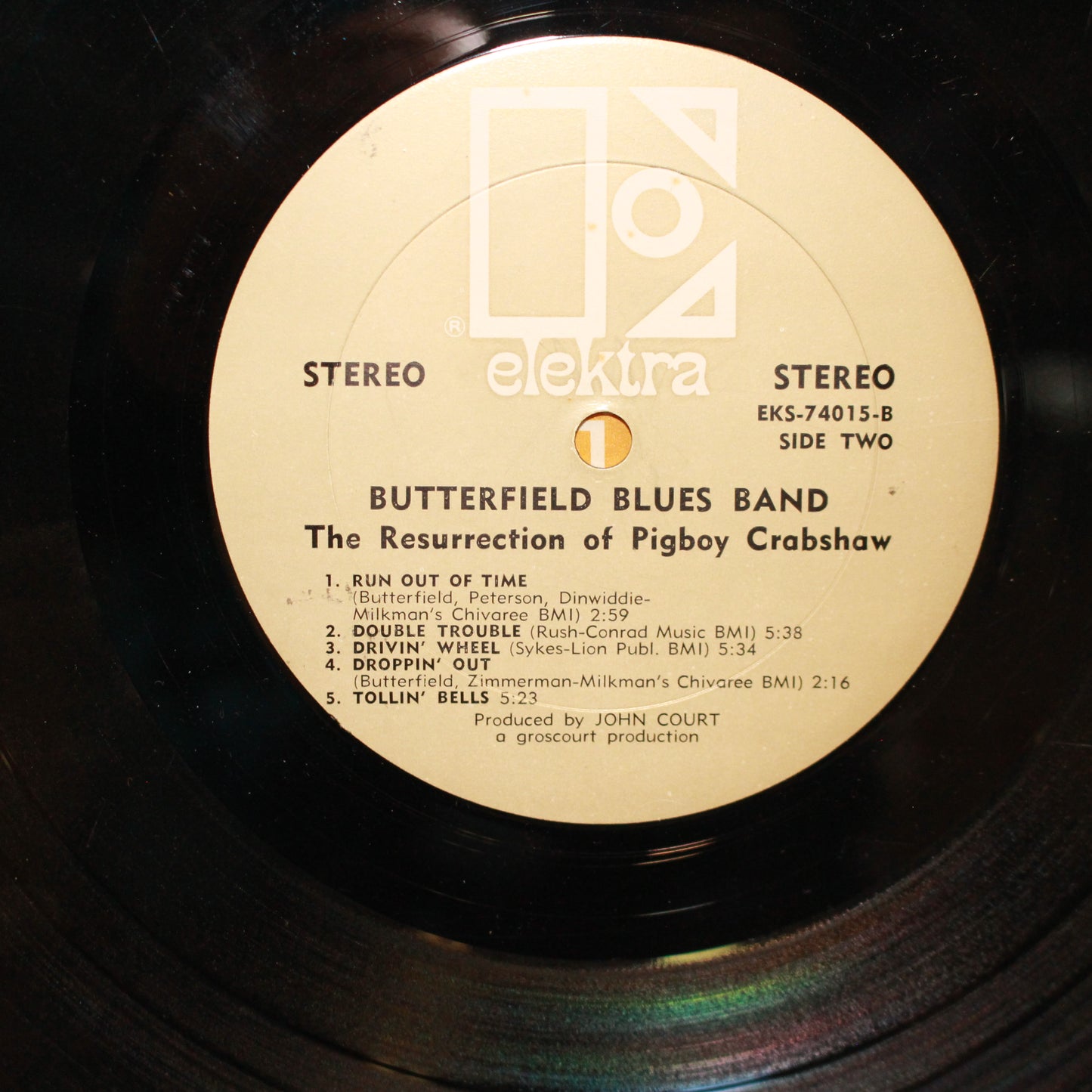 The Paul Butterfield Blues Band : The Resurrection Of Pigboy Crabshaw (LP,Album,Stereo)